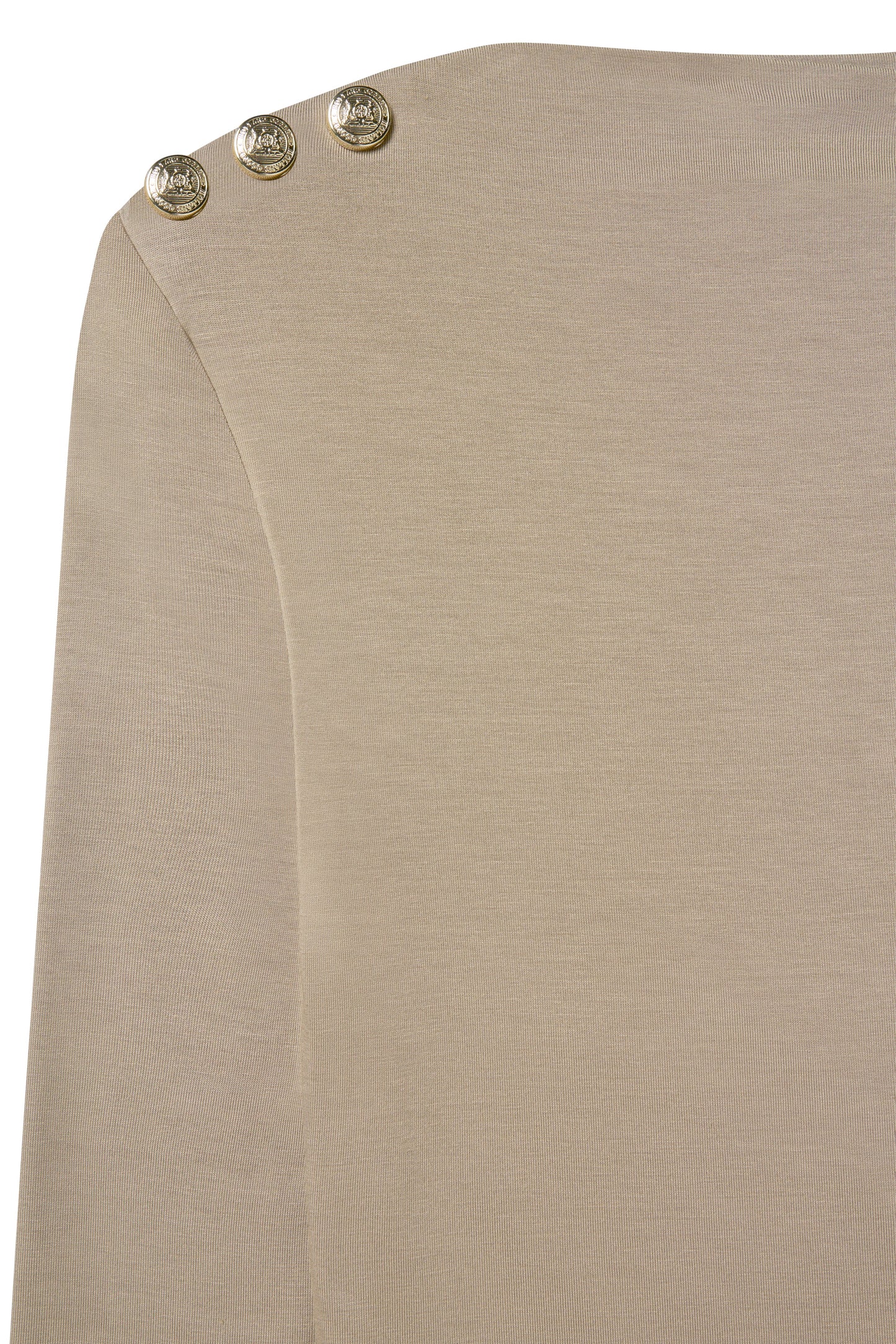 Harper Long Sleeve Top (Taupe)