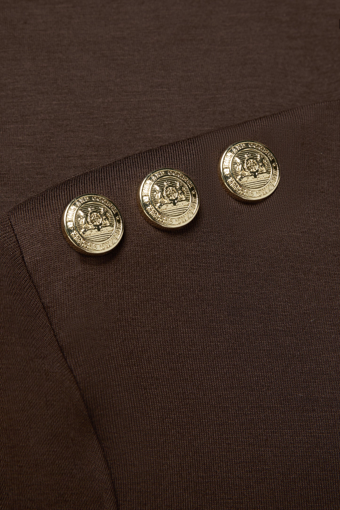 Harper Long Sleeve Top (Walnut)