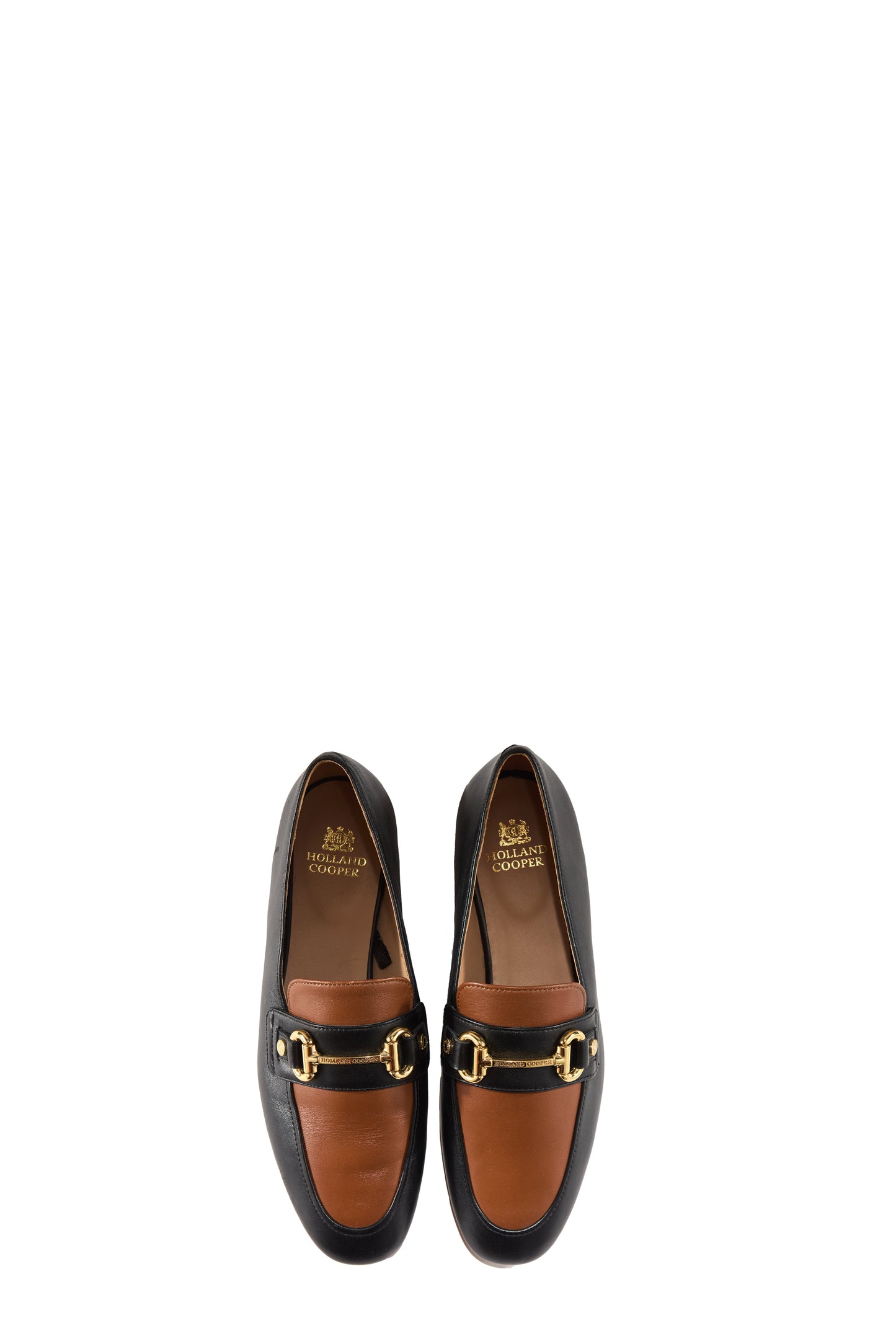 Harvard Horse Bit Loafer (Black Tan)