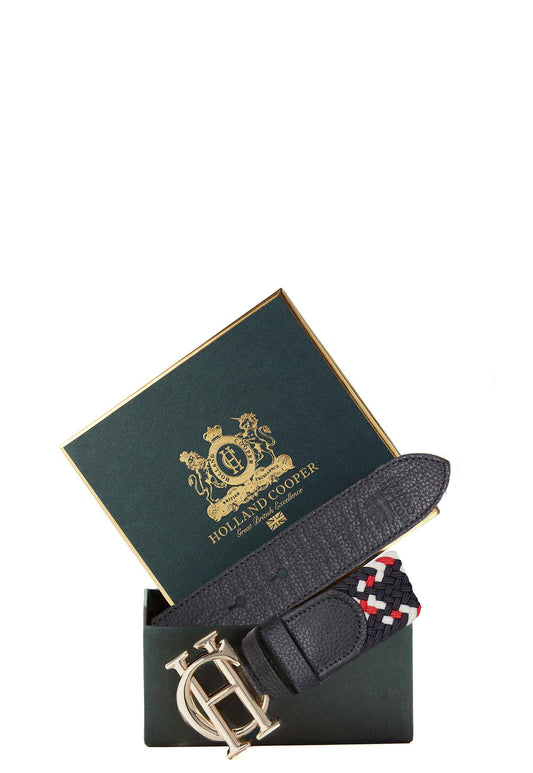 HC Heritage Belt (Navy Tricolour)