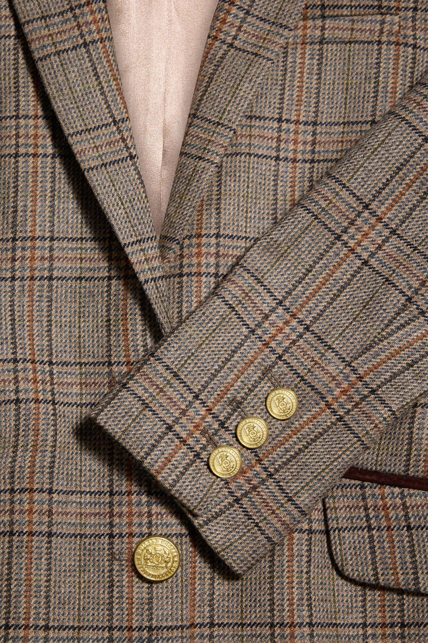 Highgrove Coat (Bourbon Tweed)