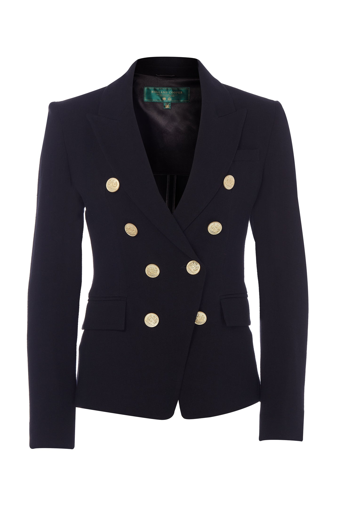 Knightsbridge Blazer (Black Linen)