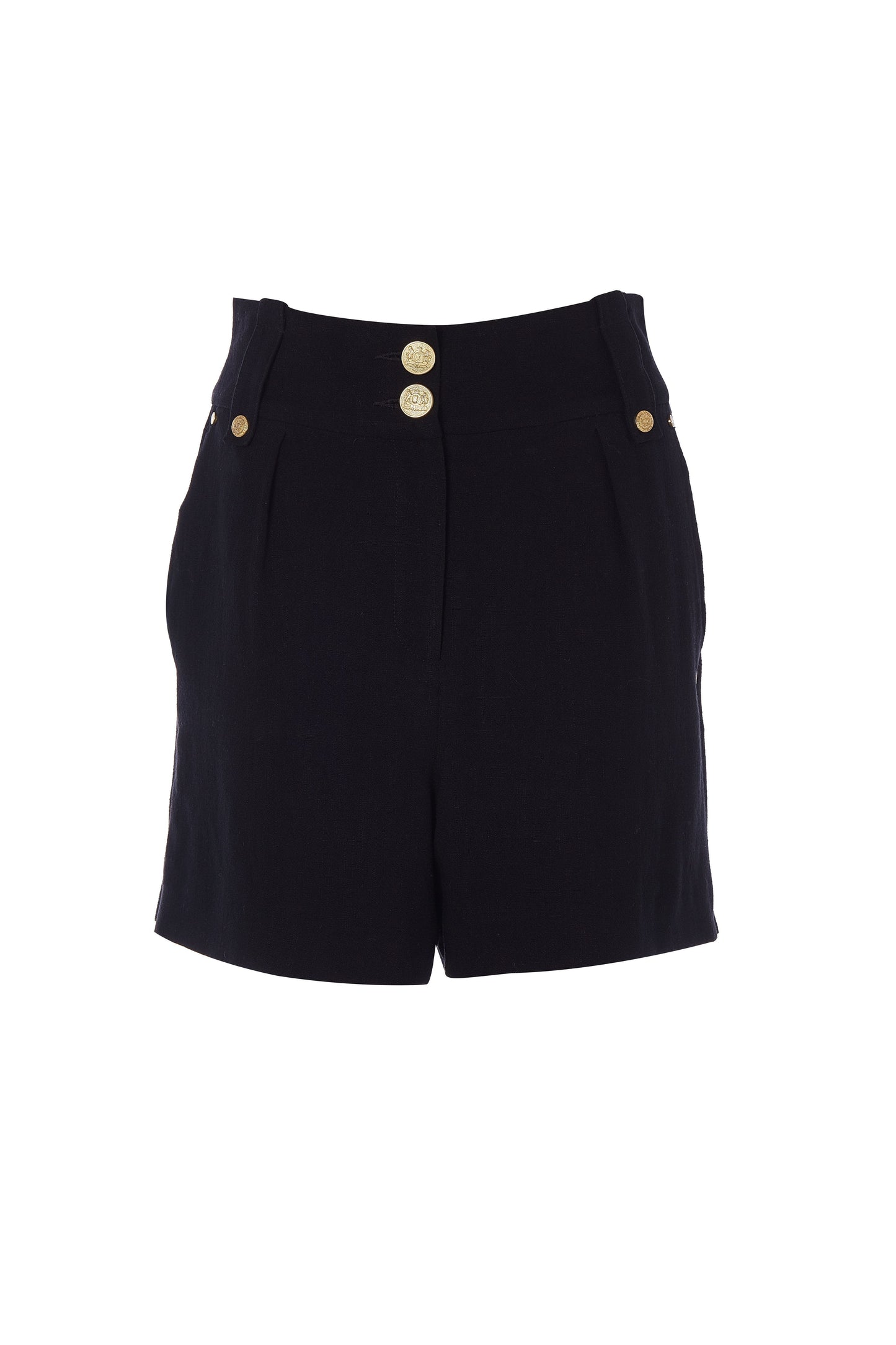 Tailored Short (Black Linen)