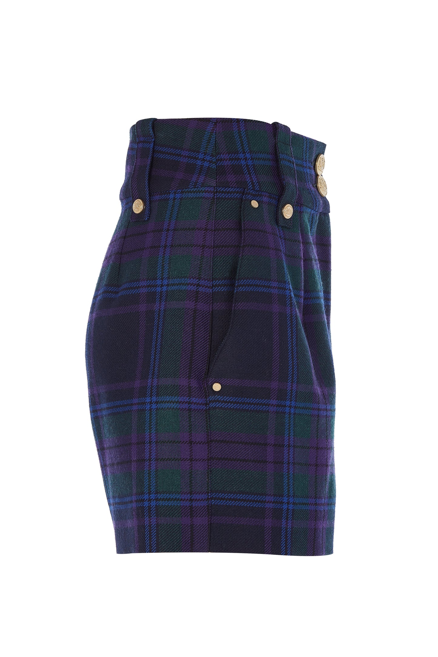 Luxe Tailored Short (Heather Tartan)