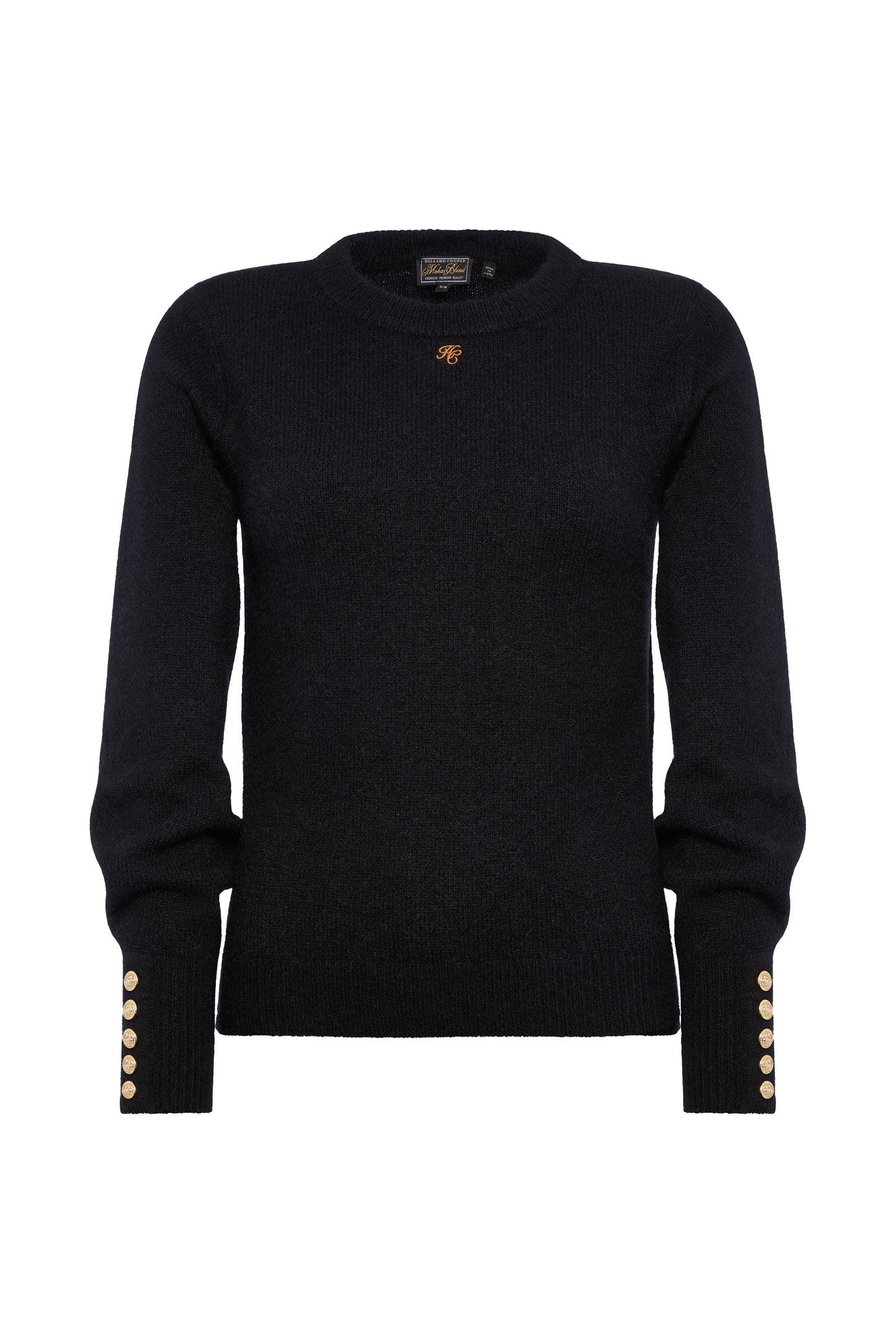 Isla Crew Neck Knit (Black)