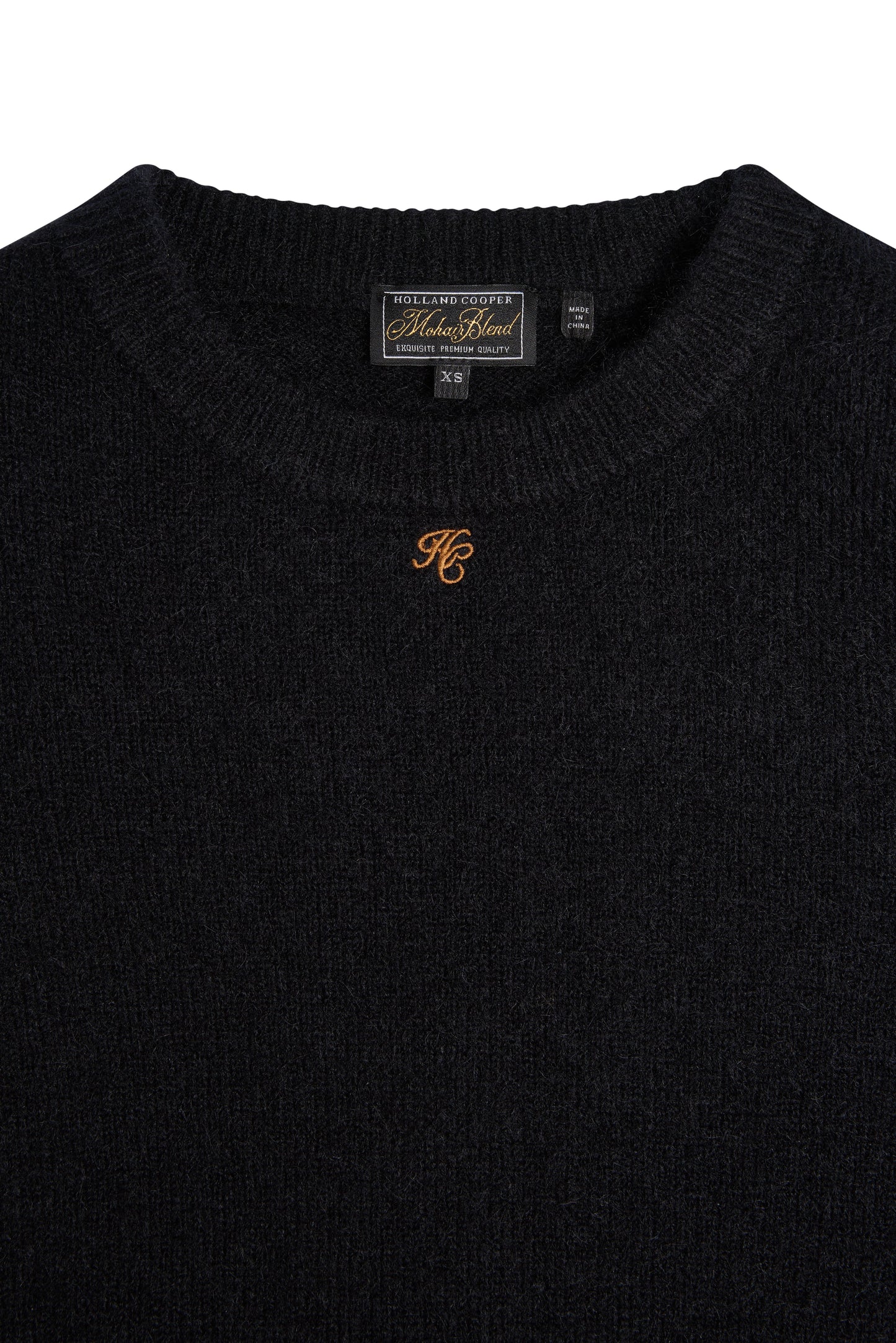 Isla Crew Neck Knit (Black)