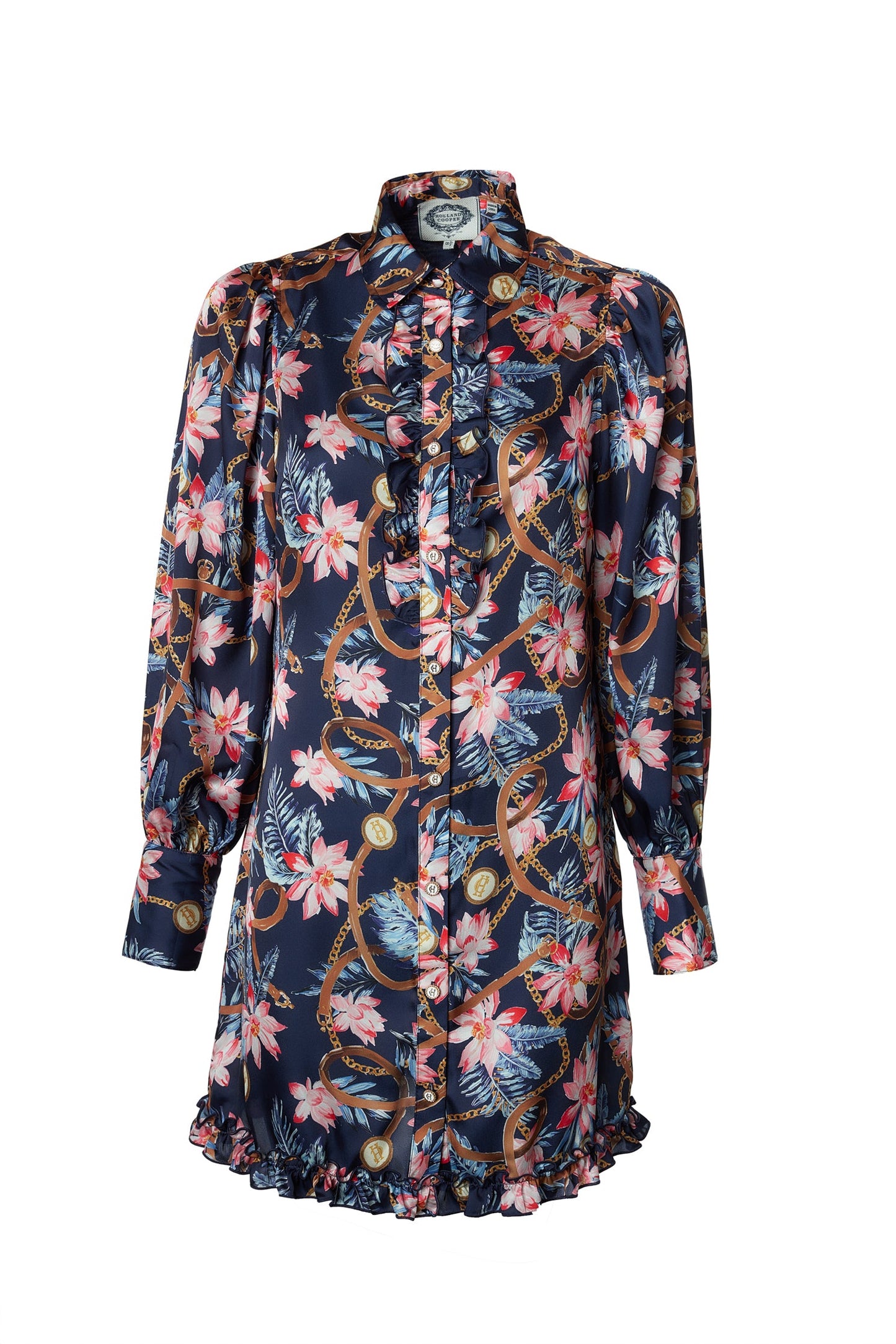 Isla Mini Dress (Seychelles Navy)