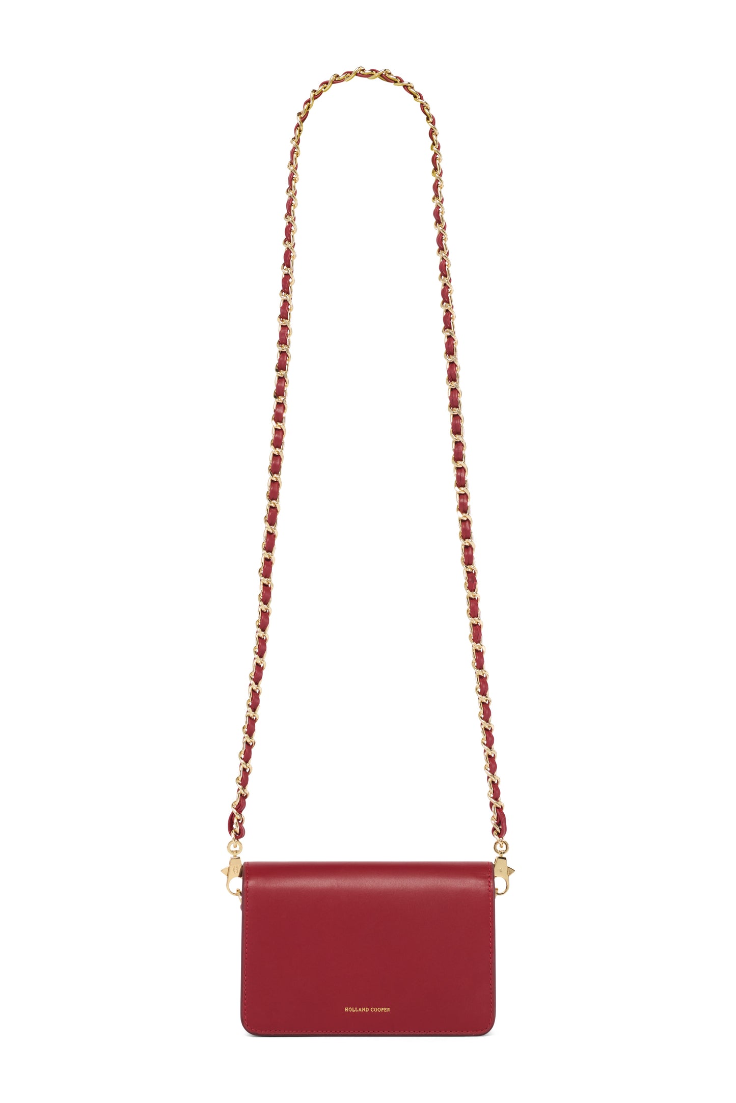 Kensington Crossbody Bag (Deep Red Leather)