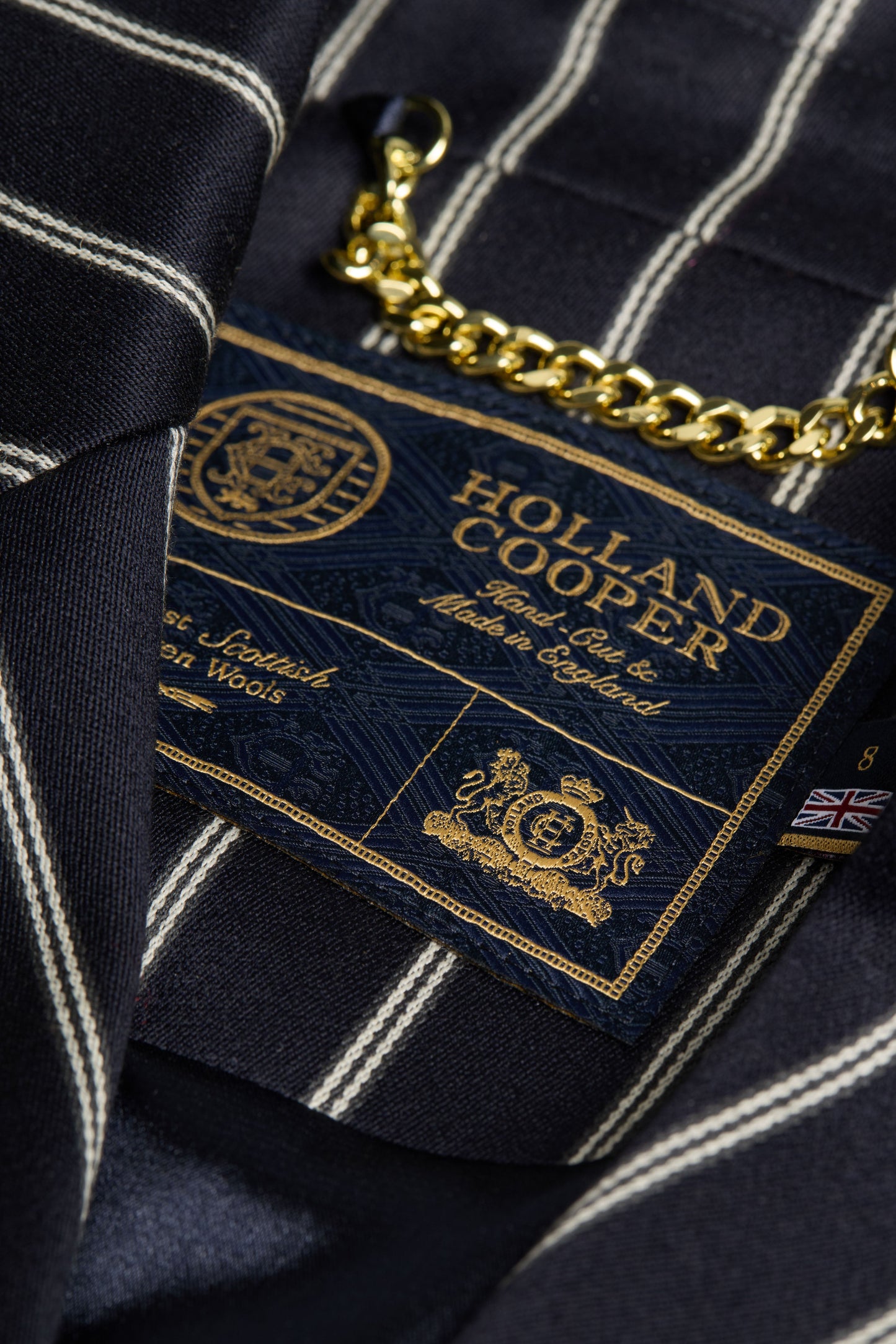 Knightsbridge Blazer (Ink Navy Wide Stripe)