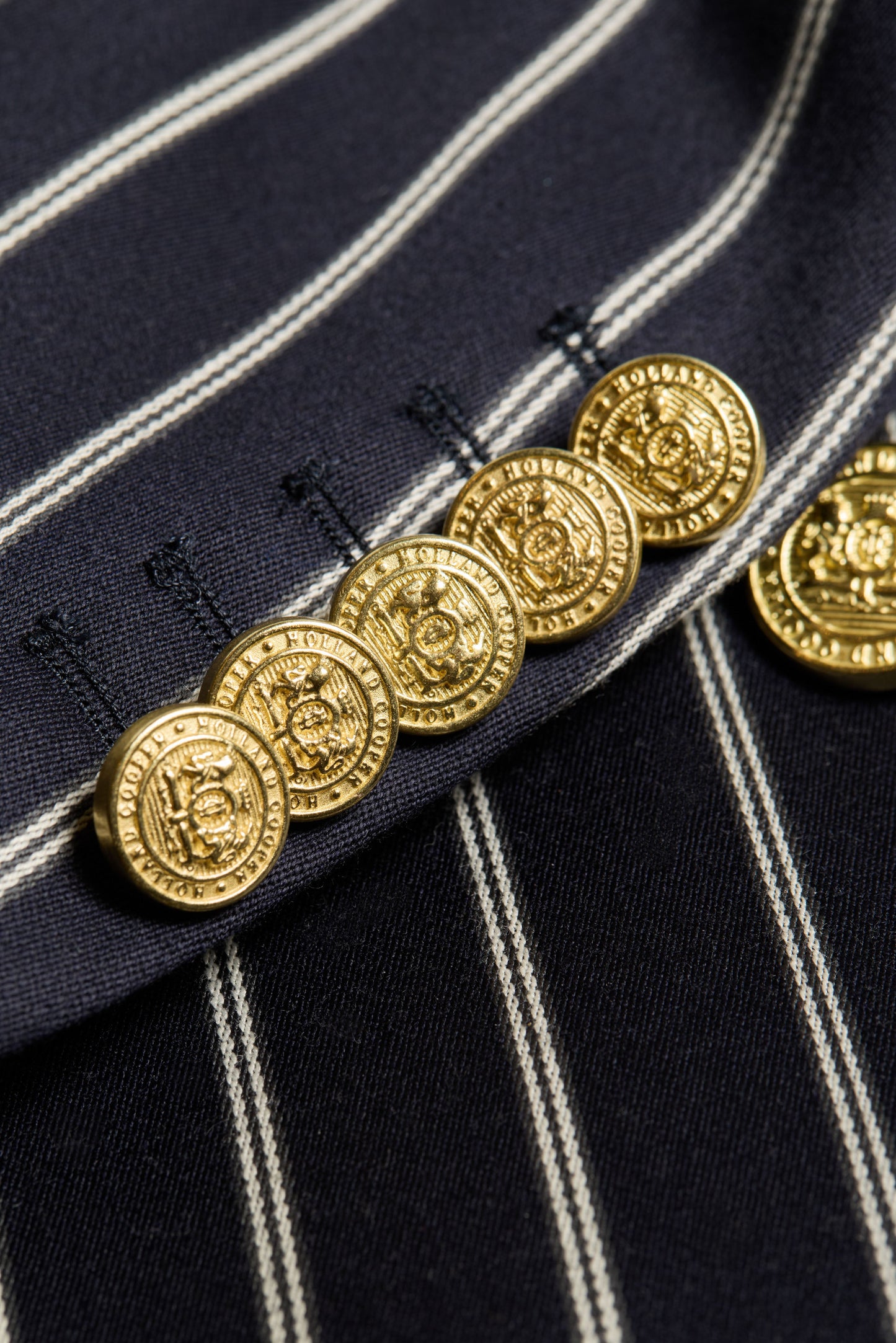 Knightsbridge Blazer (Ink Navy Wide Stripe)