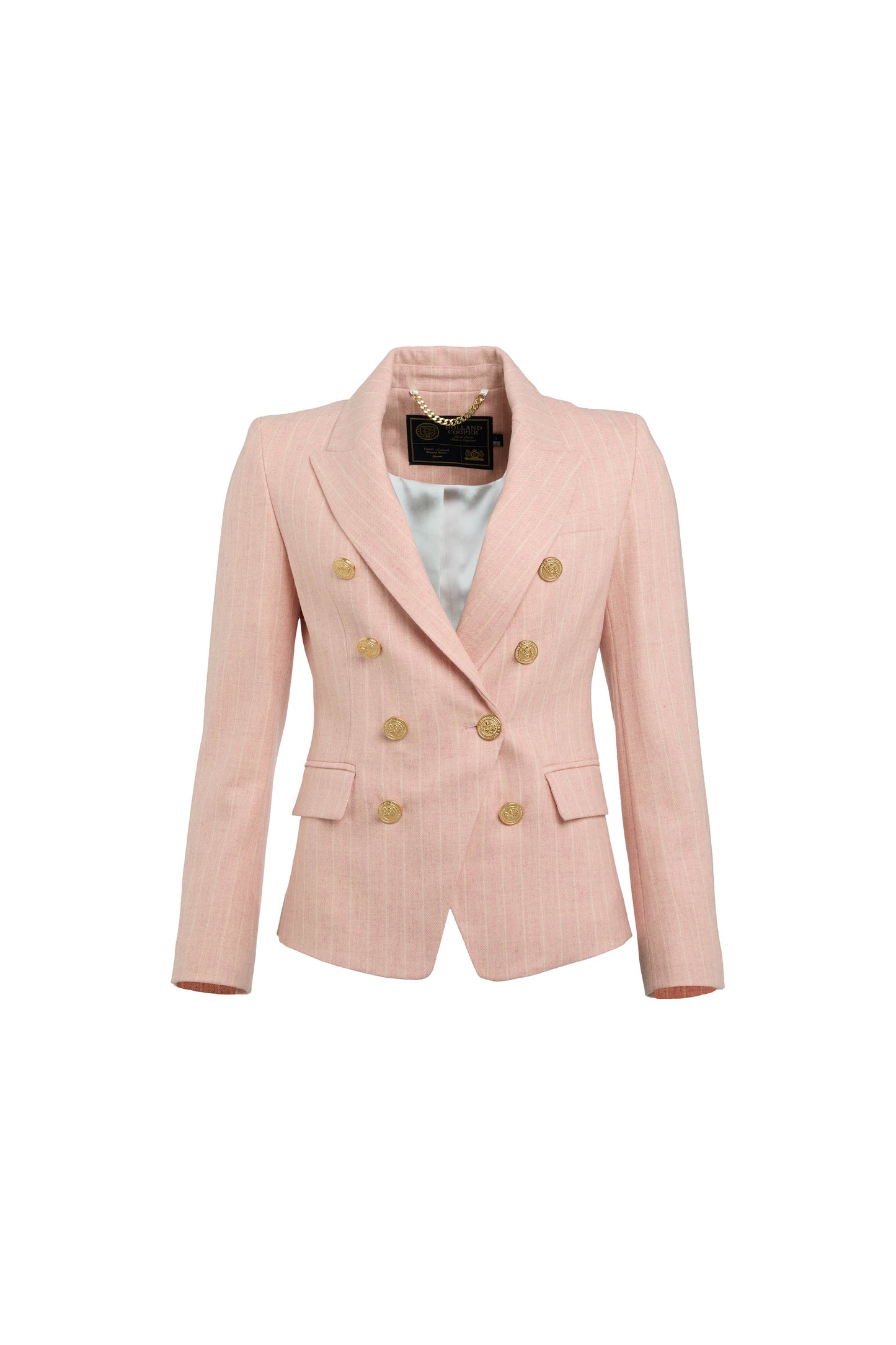 Knightsbridge Blazer (Pink Chalk Pinstripe)