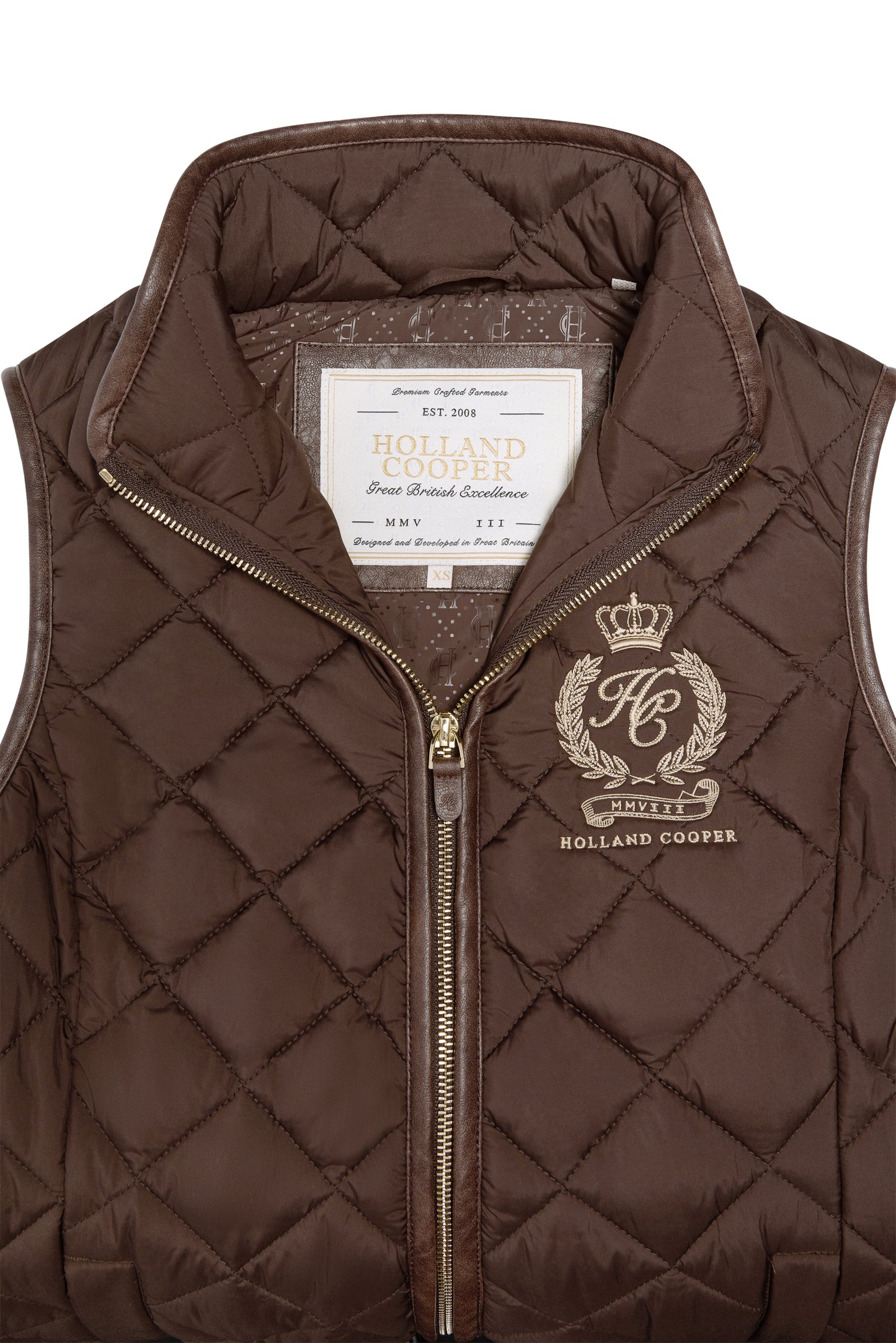 Lightweight Country Gilet (Chocolate)