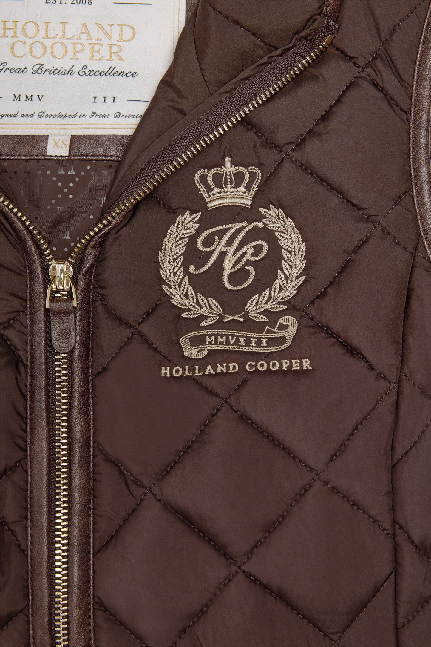 Lightweight Country Gilet (Chocolate)