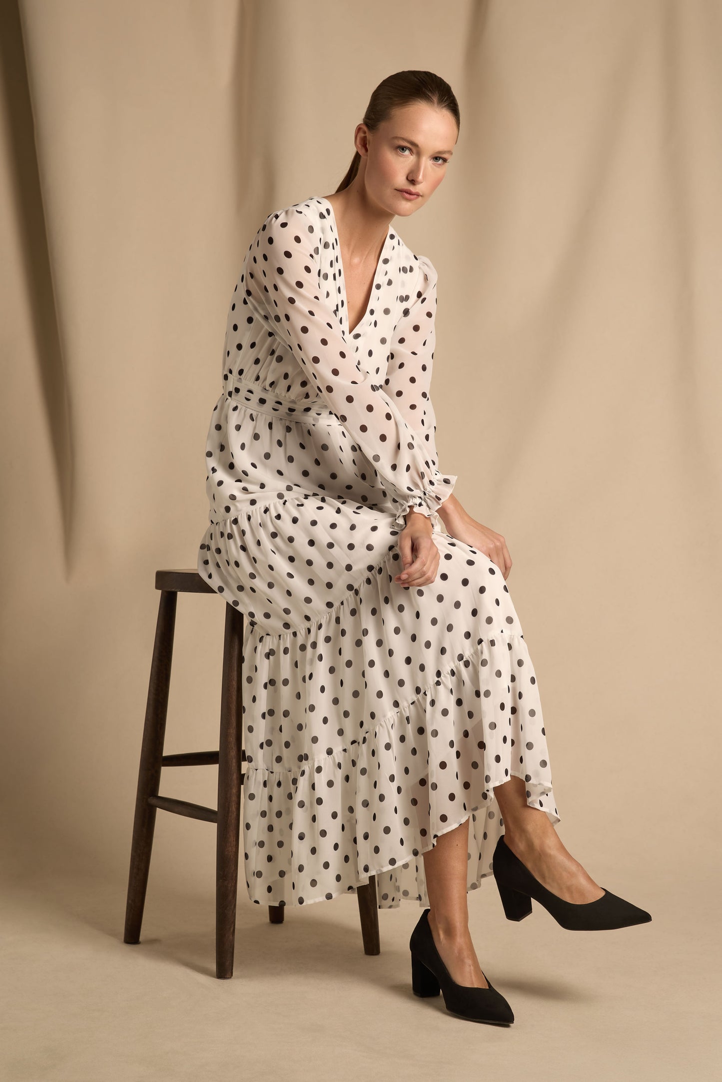 Regency Court Shoe (Black Suede)