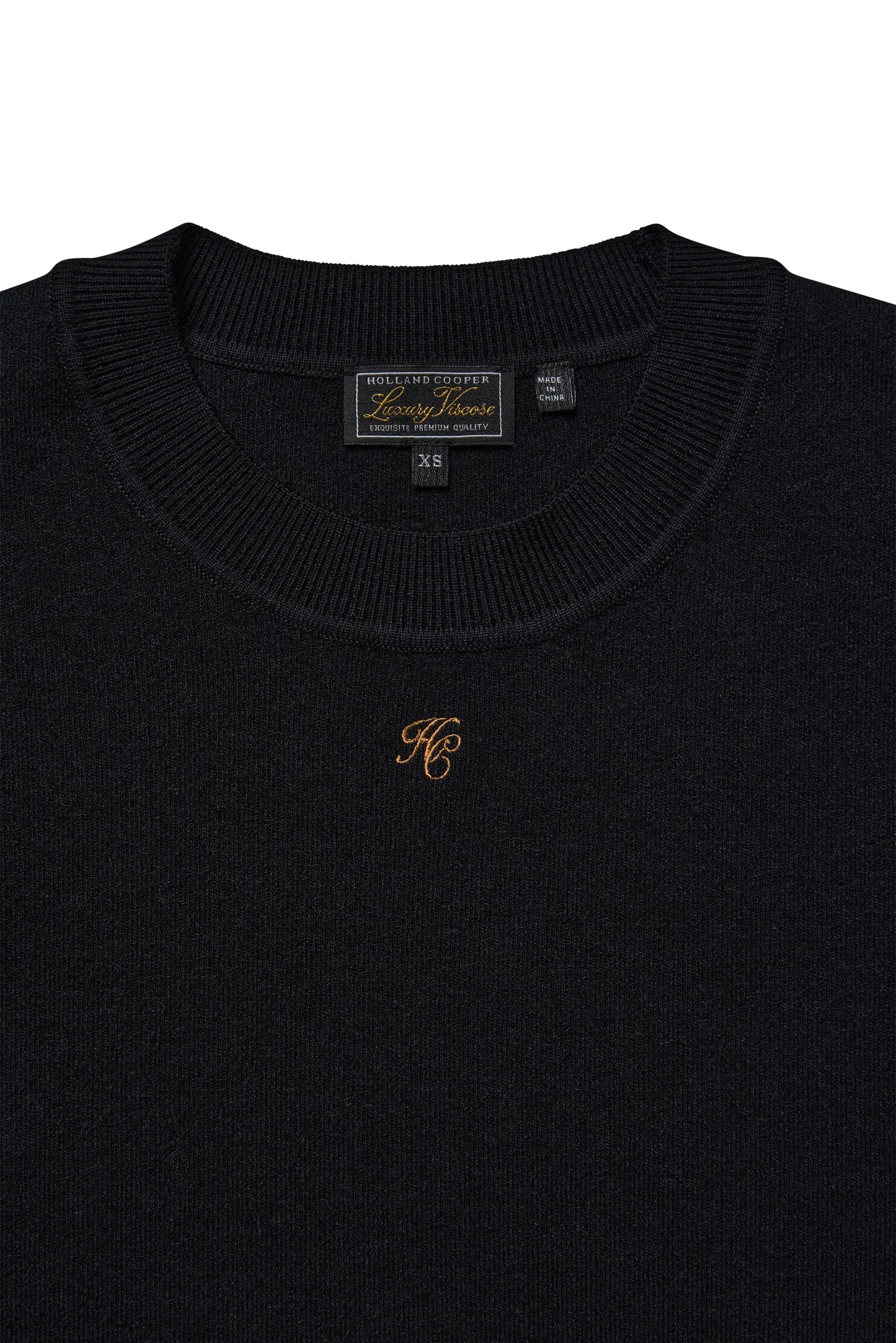 Maria Crew Neck Knit (Black)