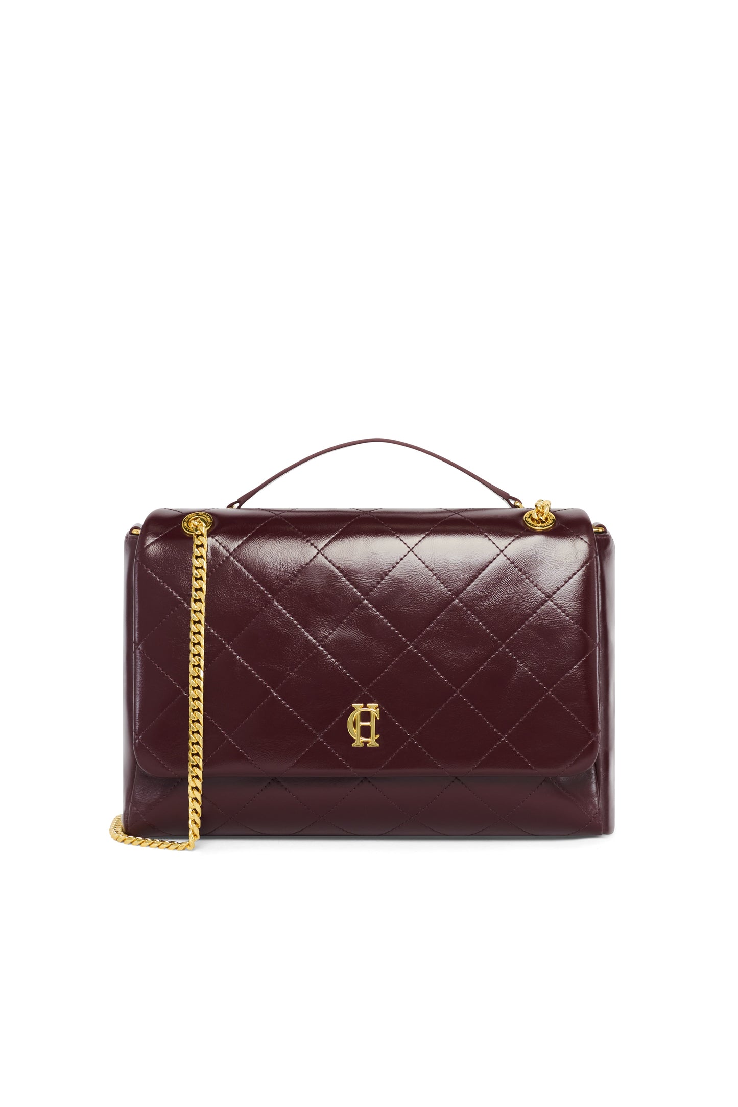 Milan Shoulder Bag (Oxblood)