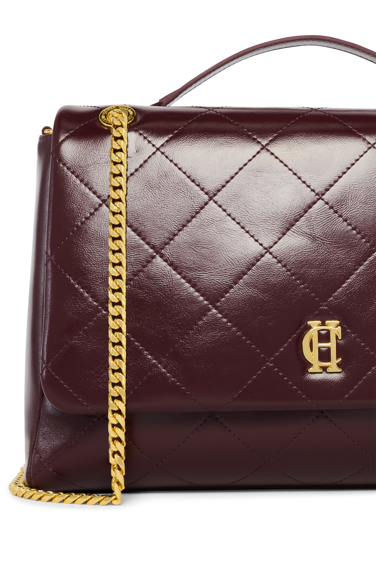 Milan Shoulder Bag (Oxblood)