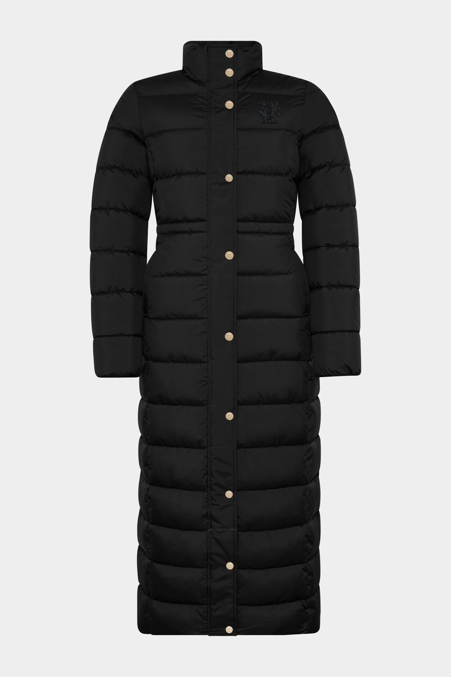 Milton Longline Coat (Black)