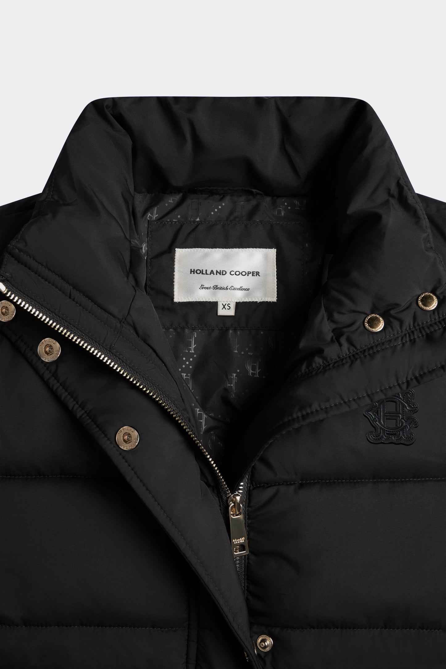 Milton Longline Coat (Black)