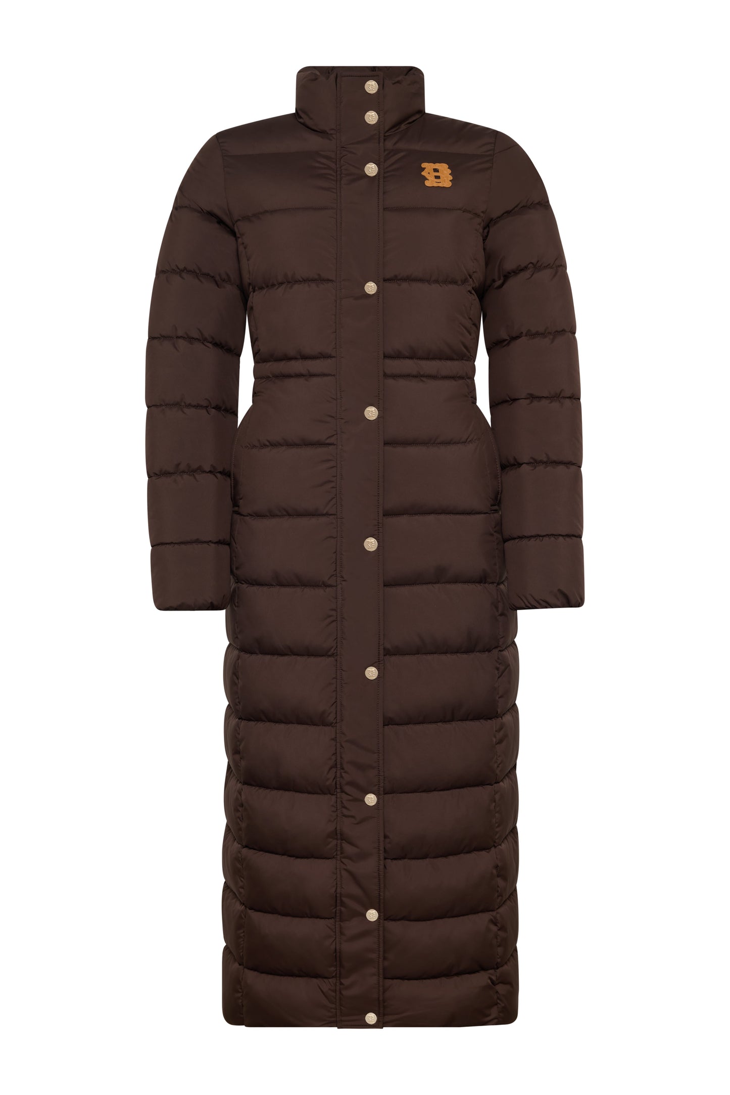Milton Longline Coat (Chocolate)