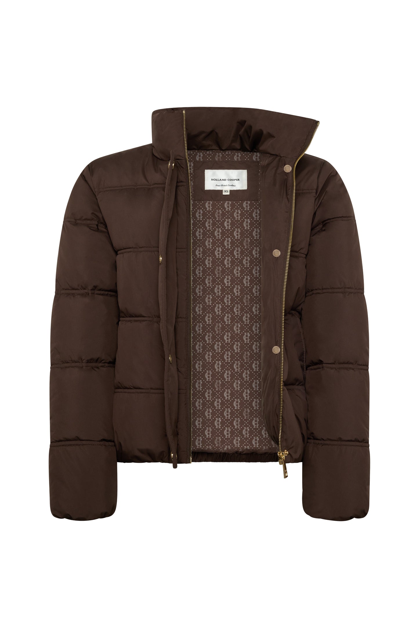 Milton Padded Jacket (Chocolate)