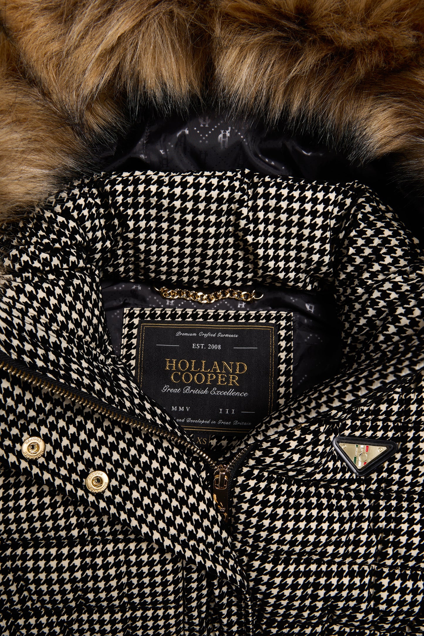 Moritz Gilet (Ecru Mini Flock)