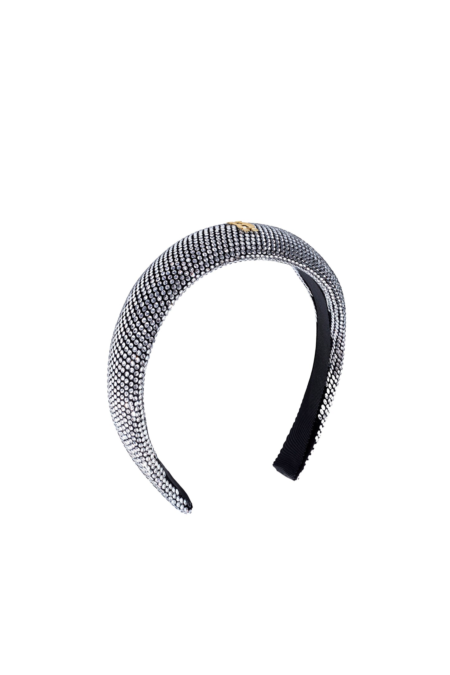 Narrow Headband (Silver Crystal)