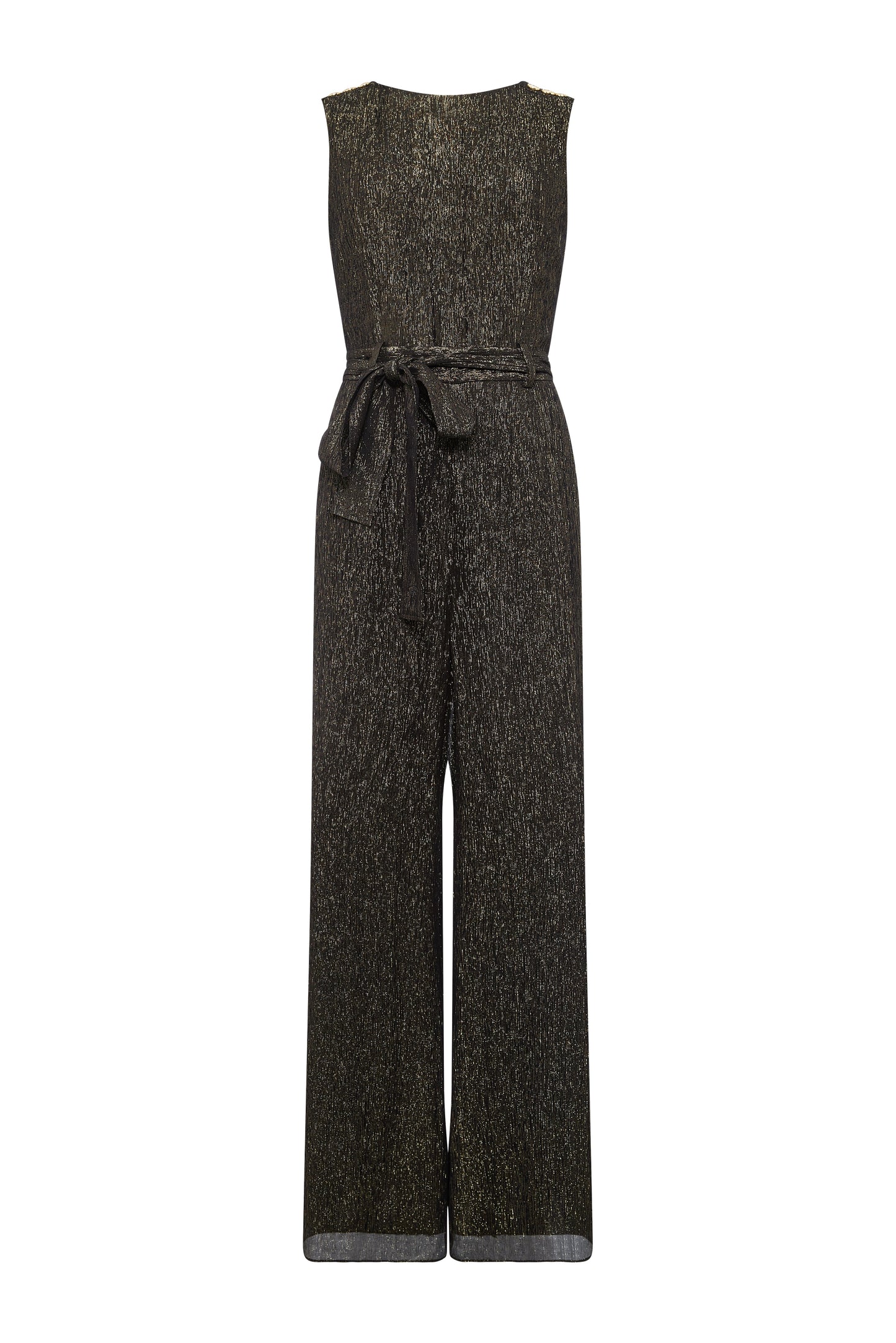 Nicole Jumpsuit (Gold Sparkle)