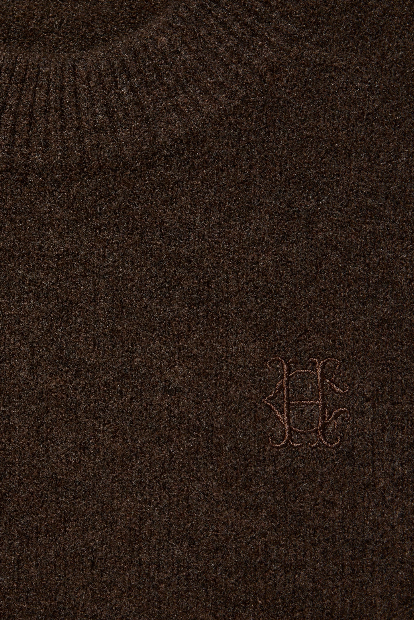Nina Crew Neck Knit (Chocolate)