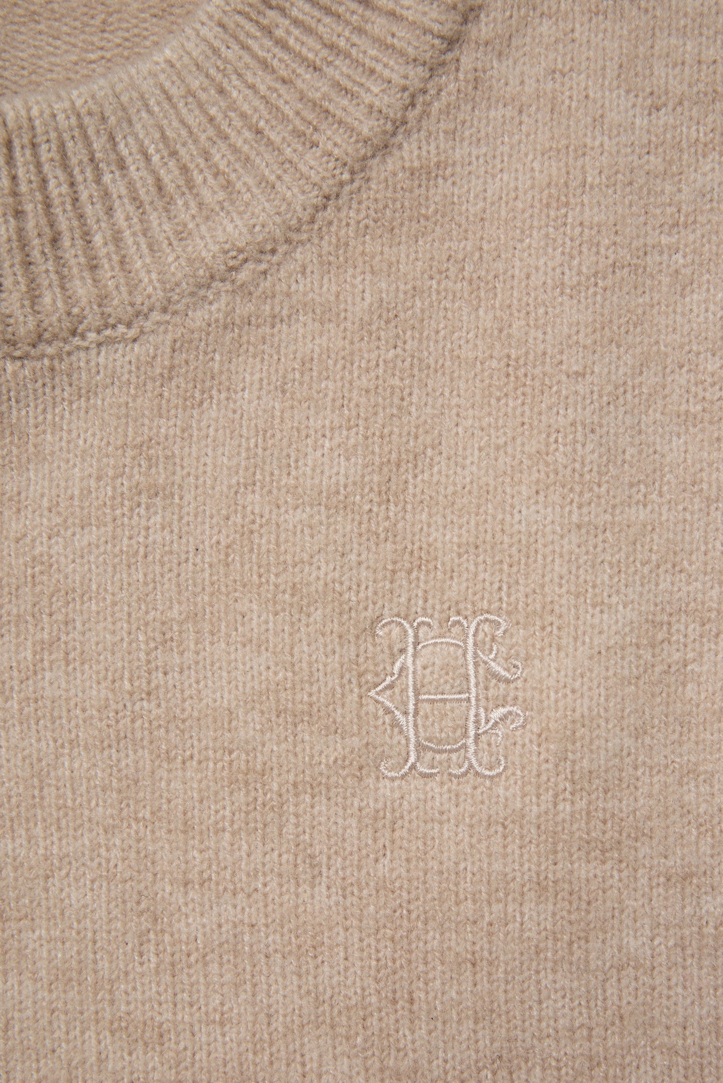 Nina Crew Neck Knit (Toffee Marl)