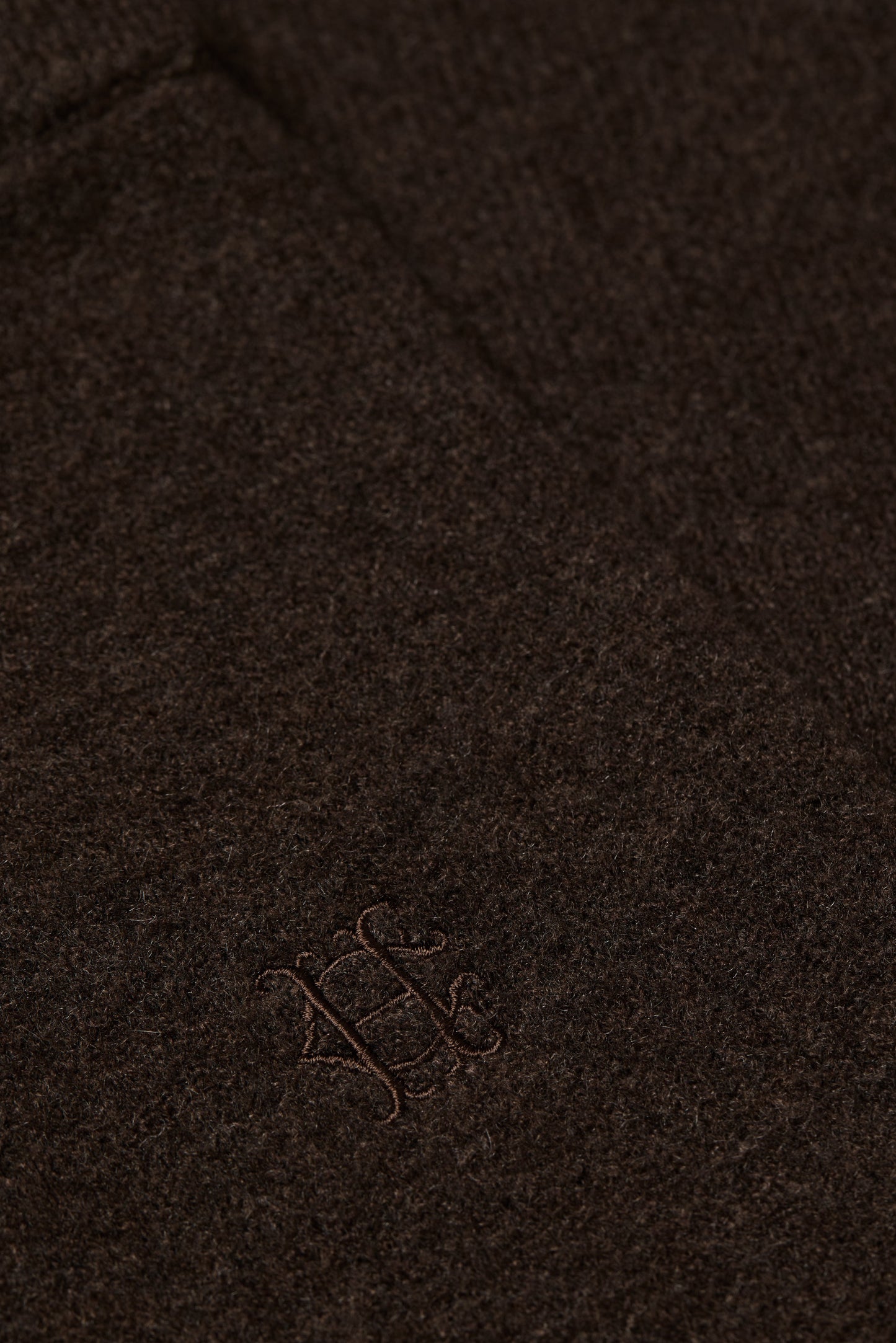 Nina Knitted Wide Leg Pant (Chocolate)