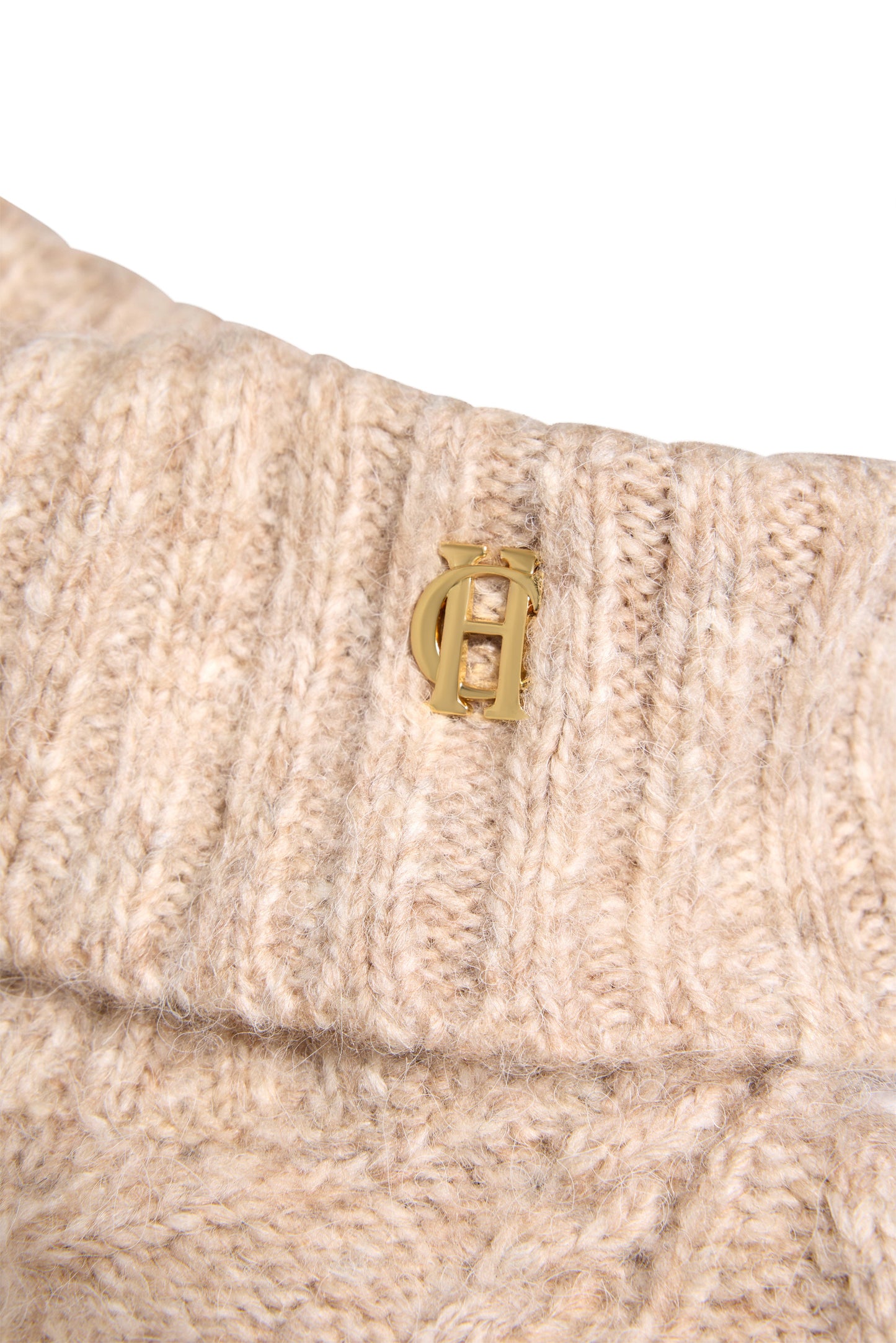 Noveli Roll Neck Knit (Taupe)