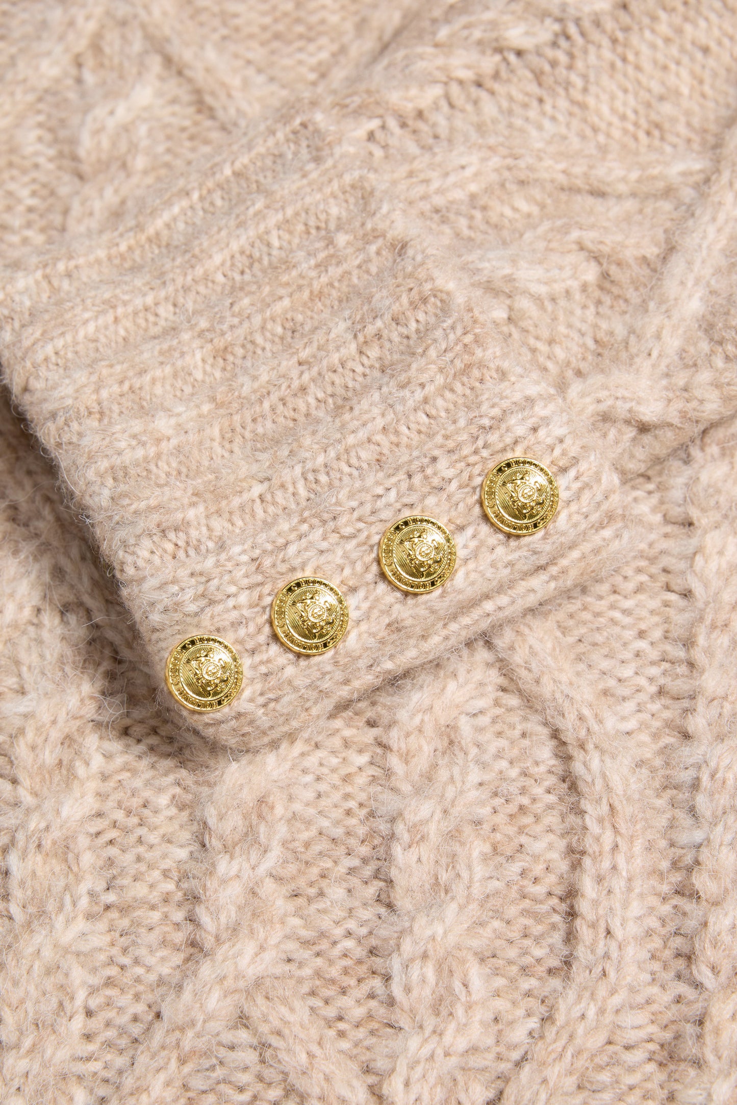 Noveli Roll Neck Knit (Taupe)