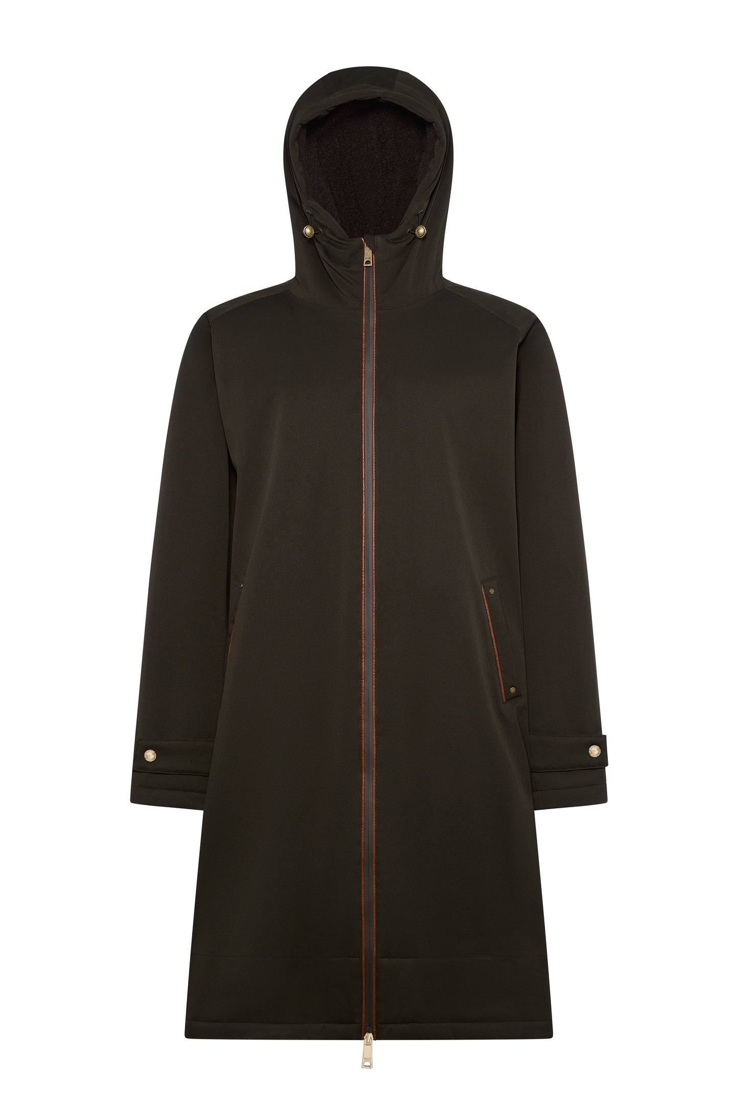 Men's One-Size Waterproof Coat (Khaki)