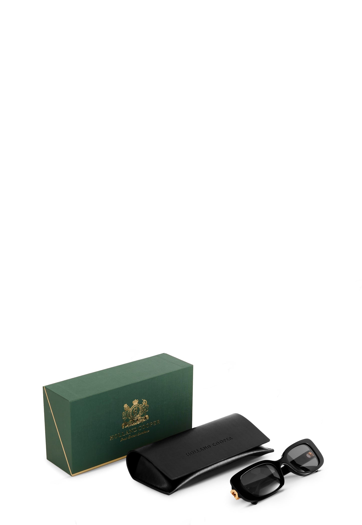 Paris Narrow Sunglasses (Black)