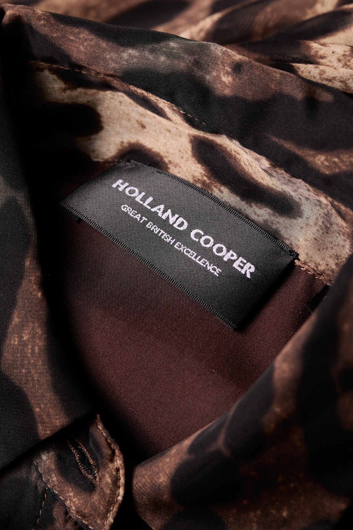 Paros Shirt Dress (Leopard Print)