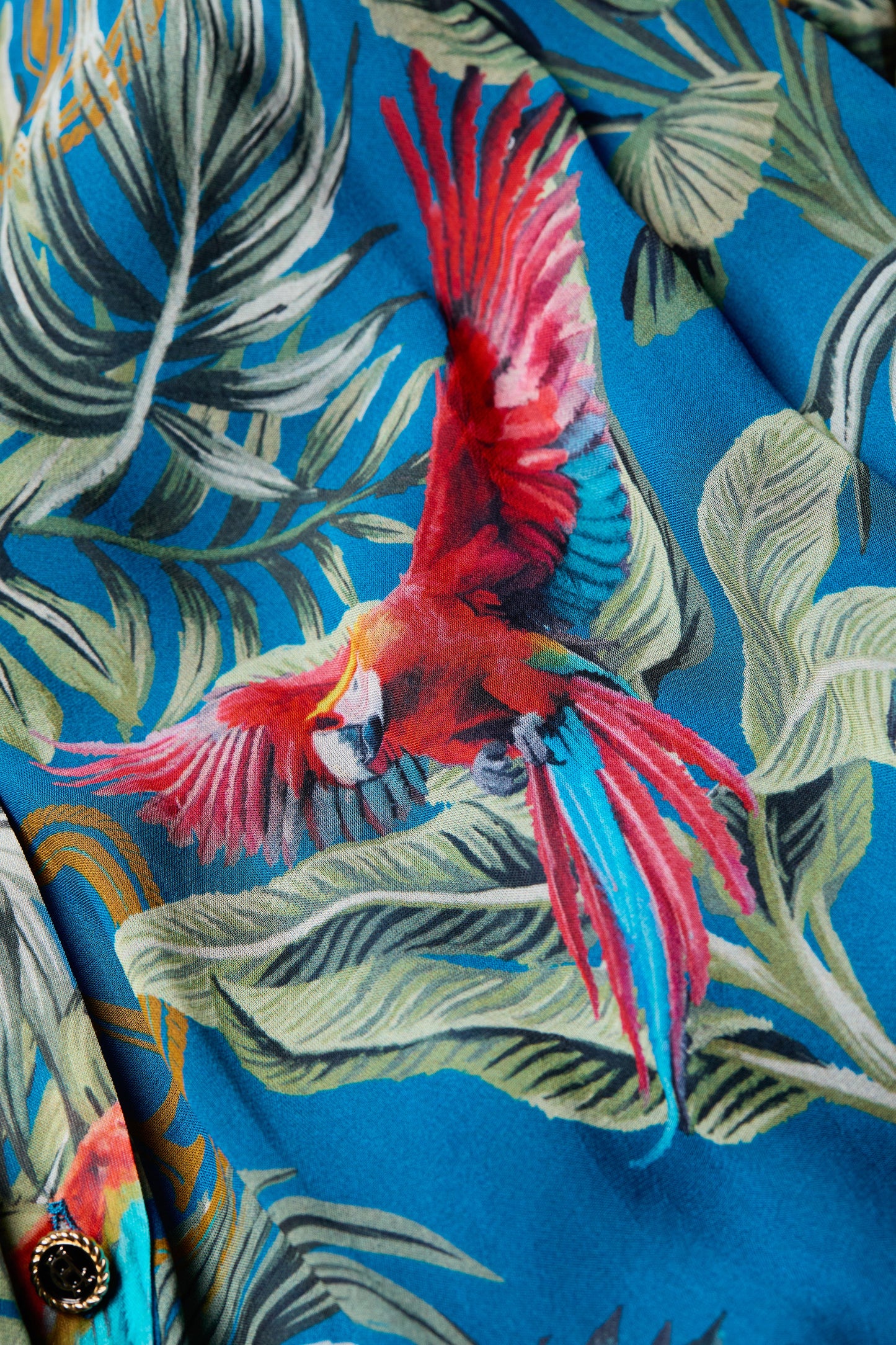 Paros Shirt Dress (Macaw Cobalt)