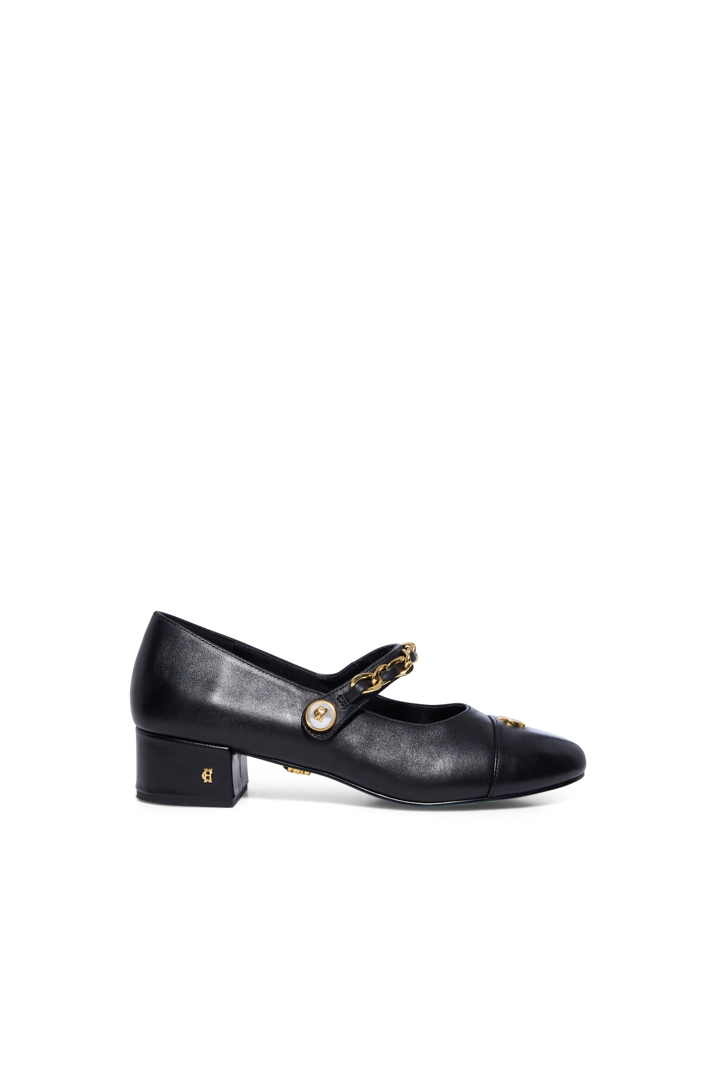 Pearl Ballet Mid Heel (Black)