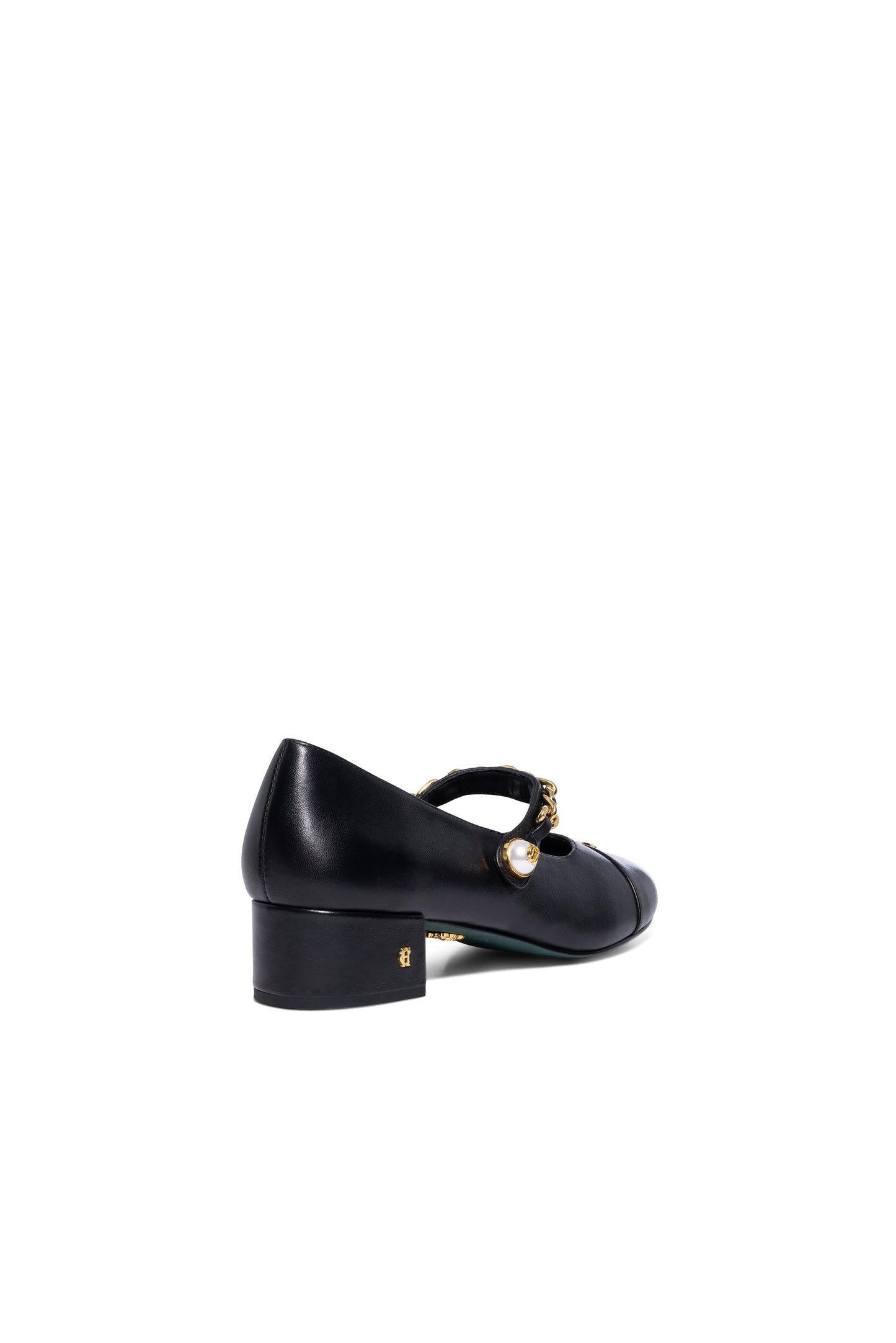 Pearl Ballet Mid Heel (Black)