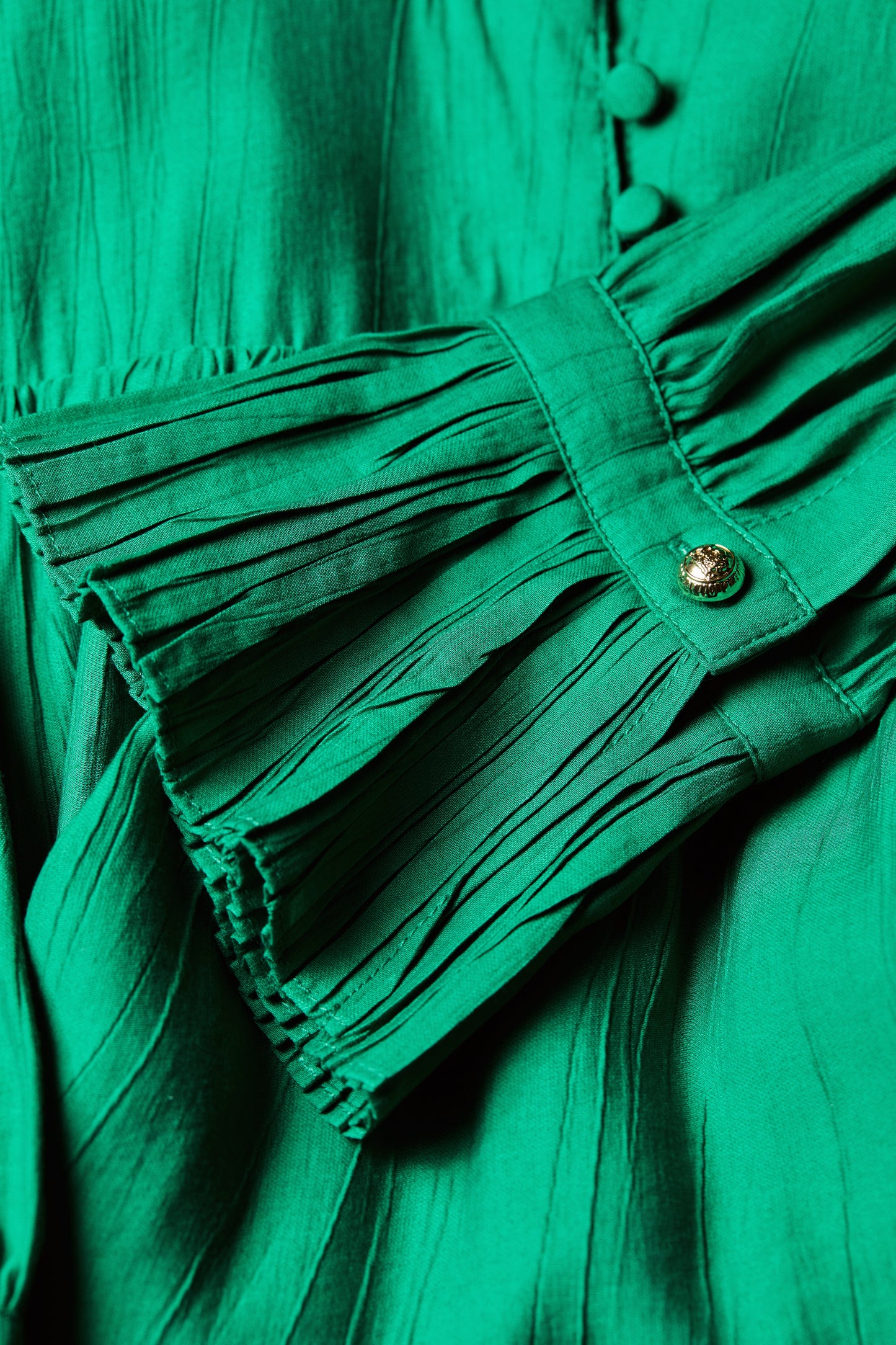 Phoebe V-Neck Maxi Dress (Jewel Green)