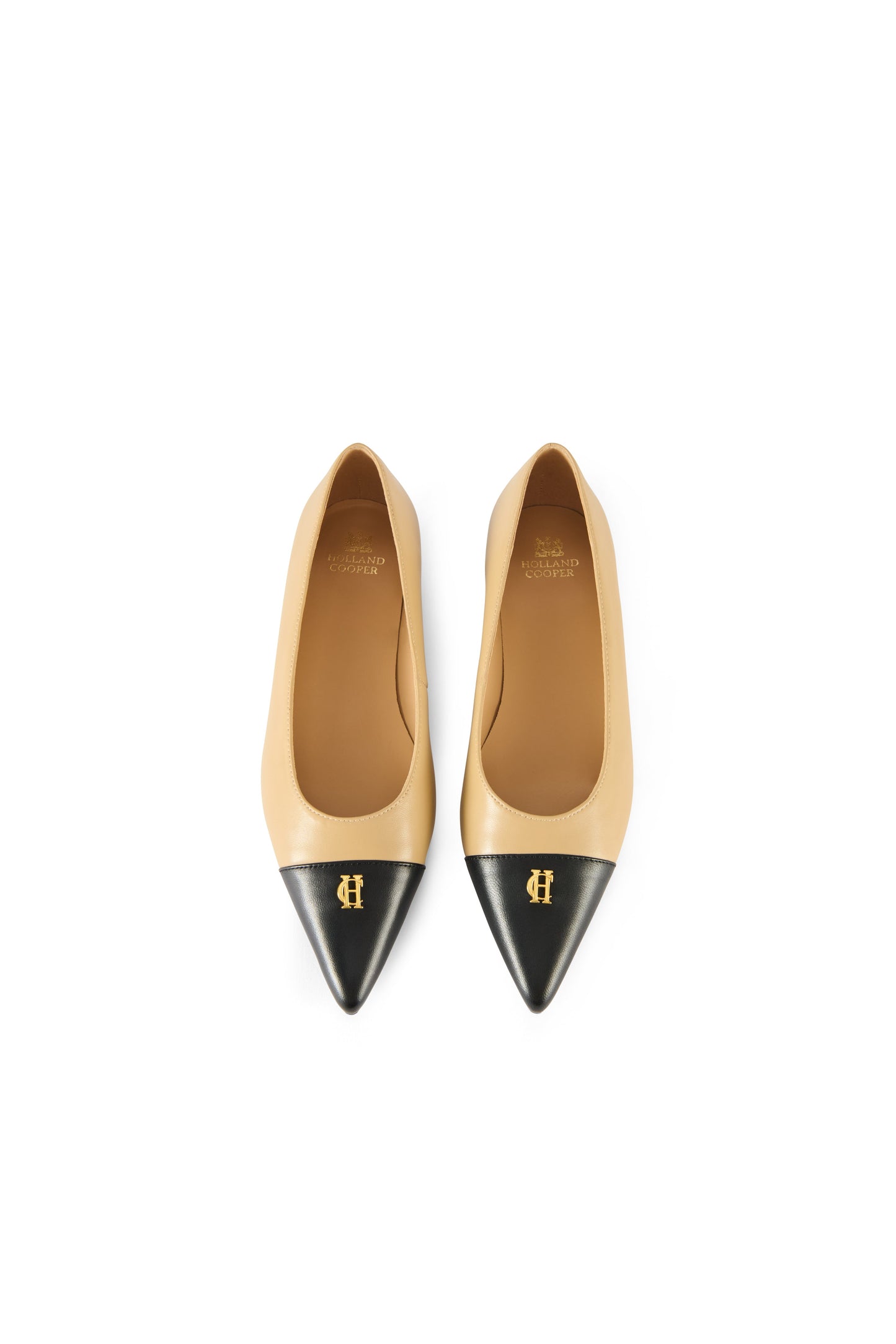 Pointed Ballet Shoe (Nude Black)