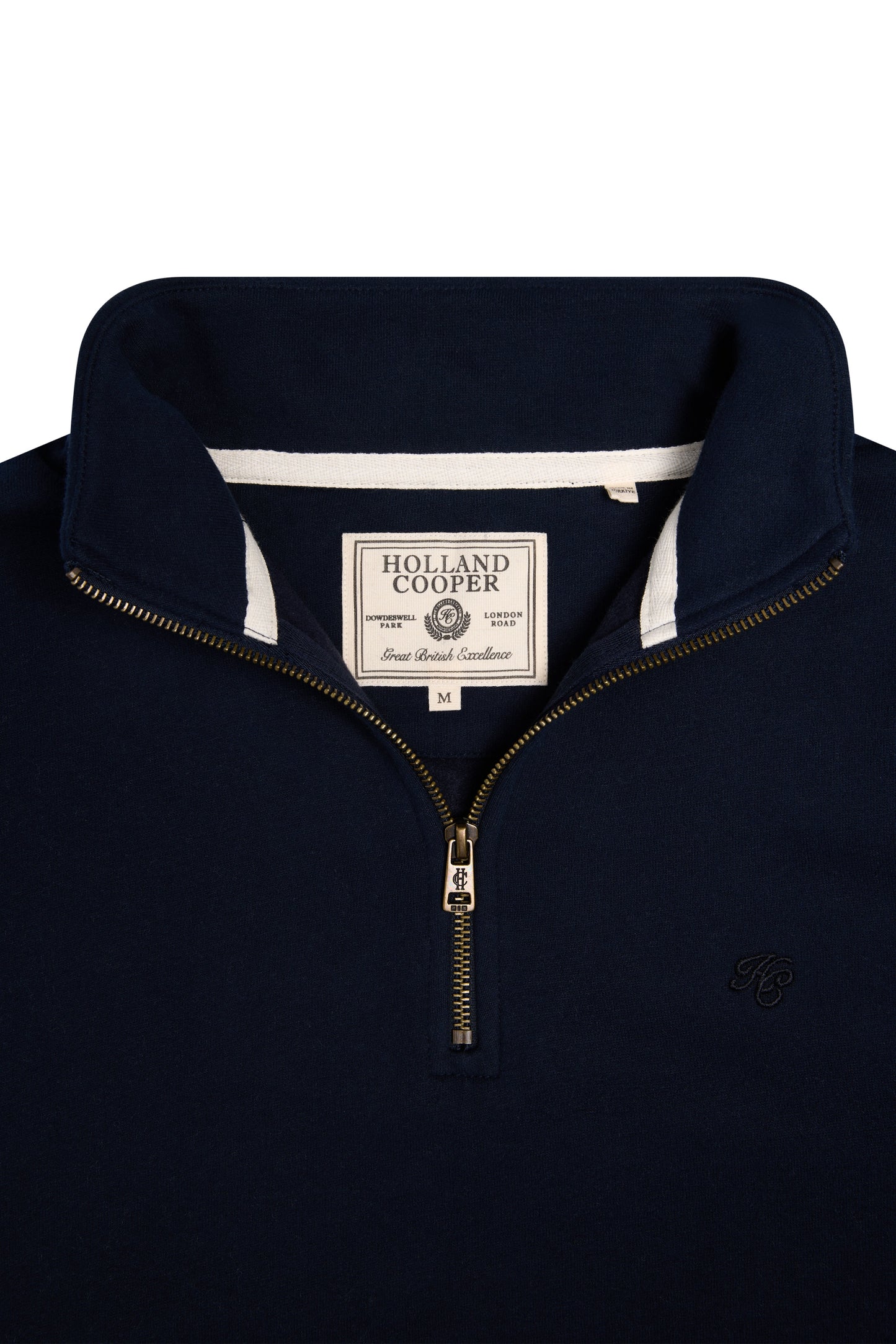 Men's Quarter Zip Sweat (Ink Navy)