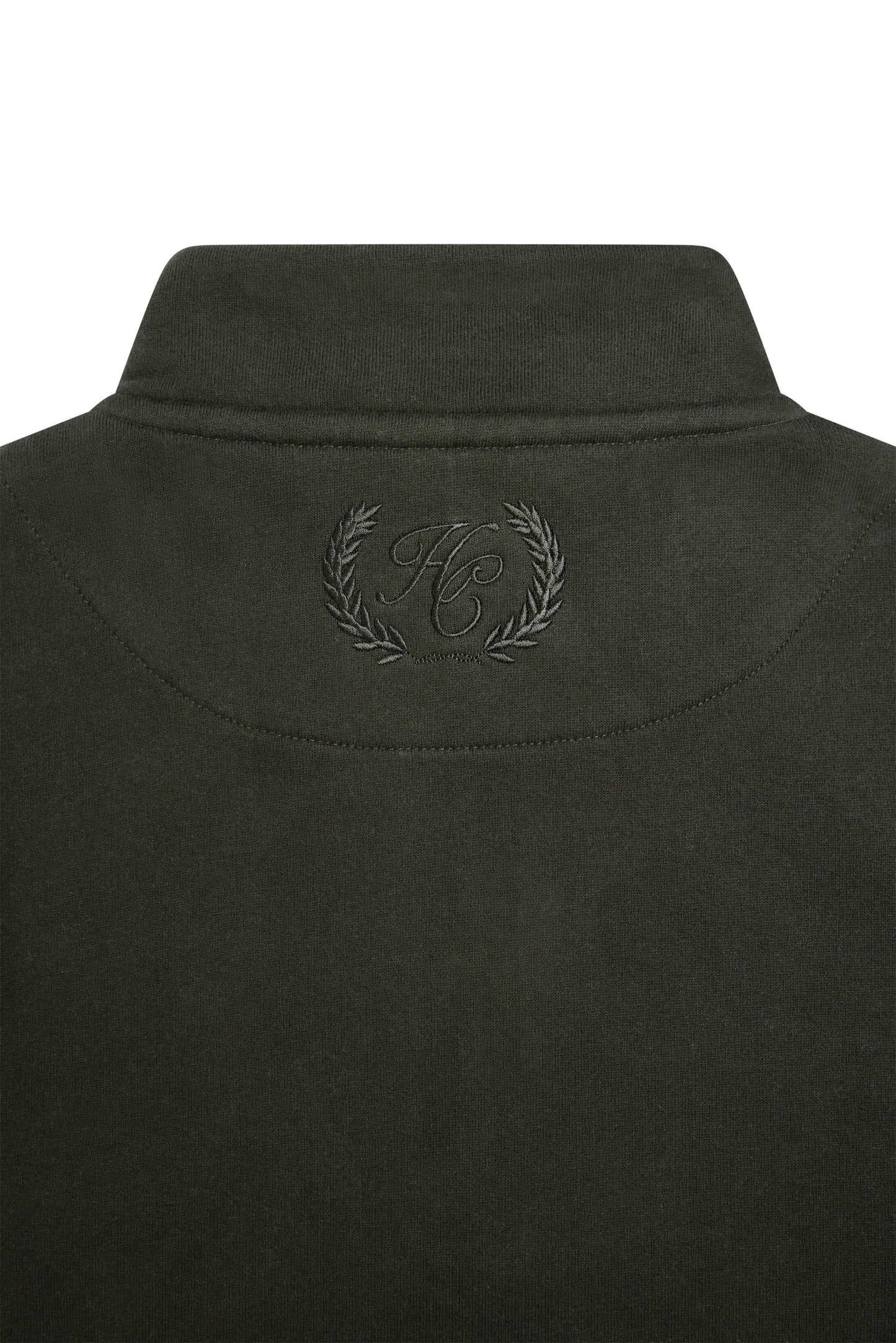 Men's Quarter Zip Sweat (Racing Green)