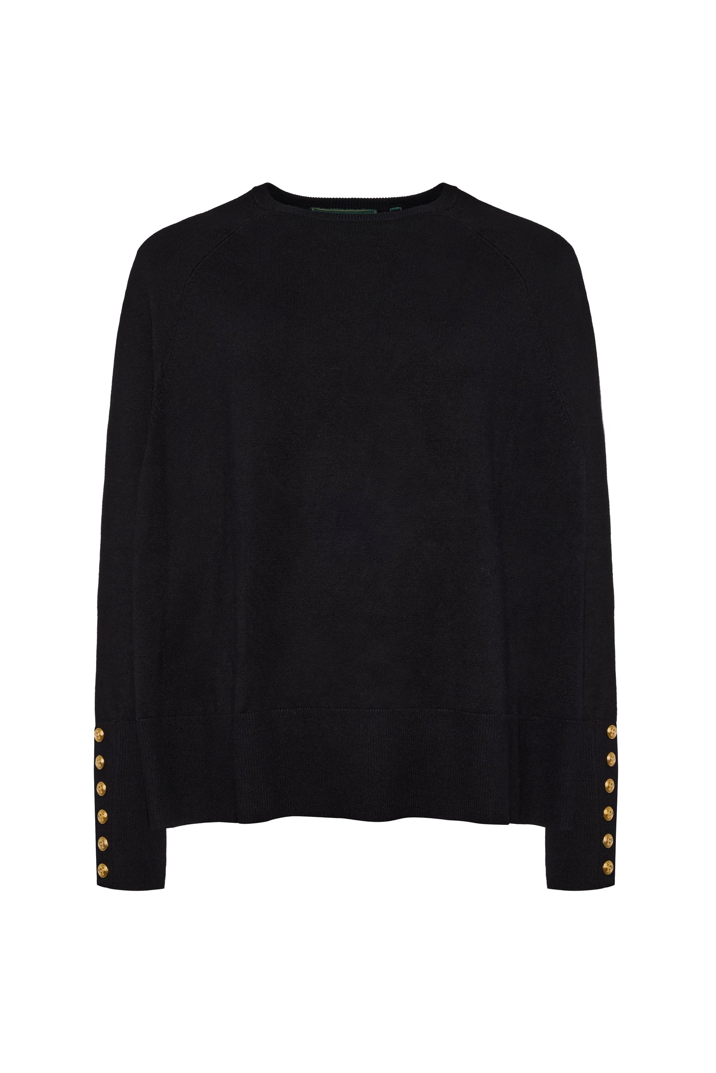 Queensbury Crew Neck Knit (Black)
