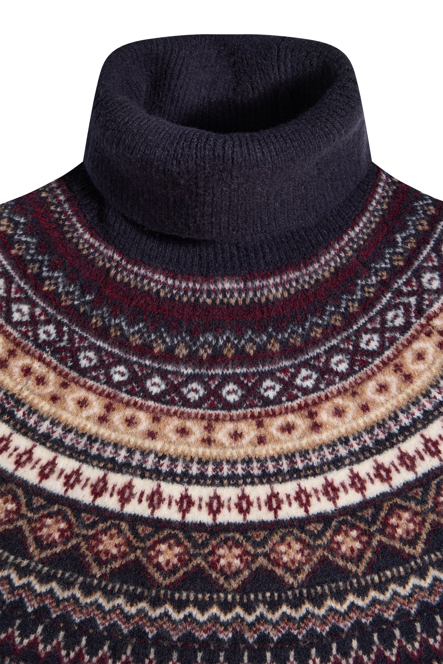 Rebecca Roll Neck Knit (Ink Navy)