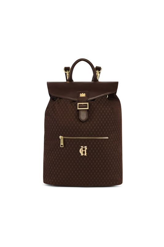 Regency Backpack (Chocolate Monogram)