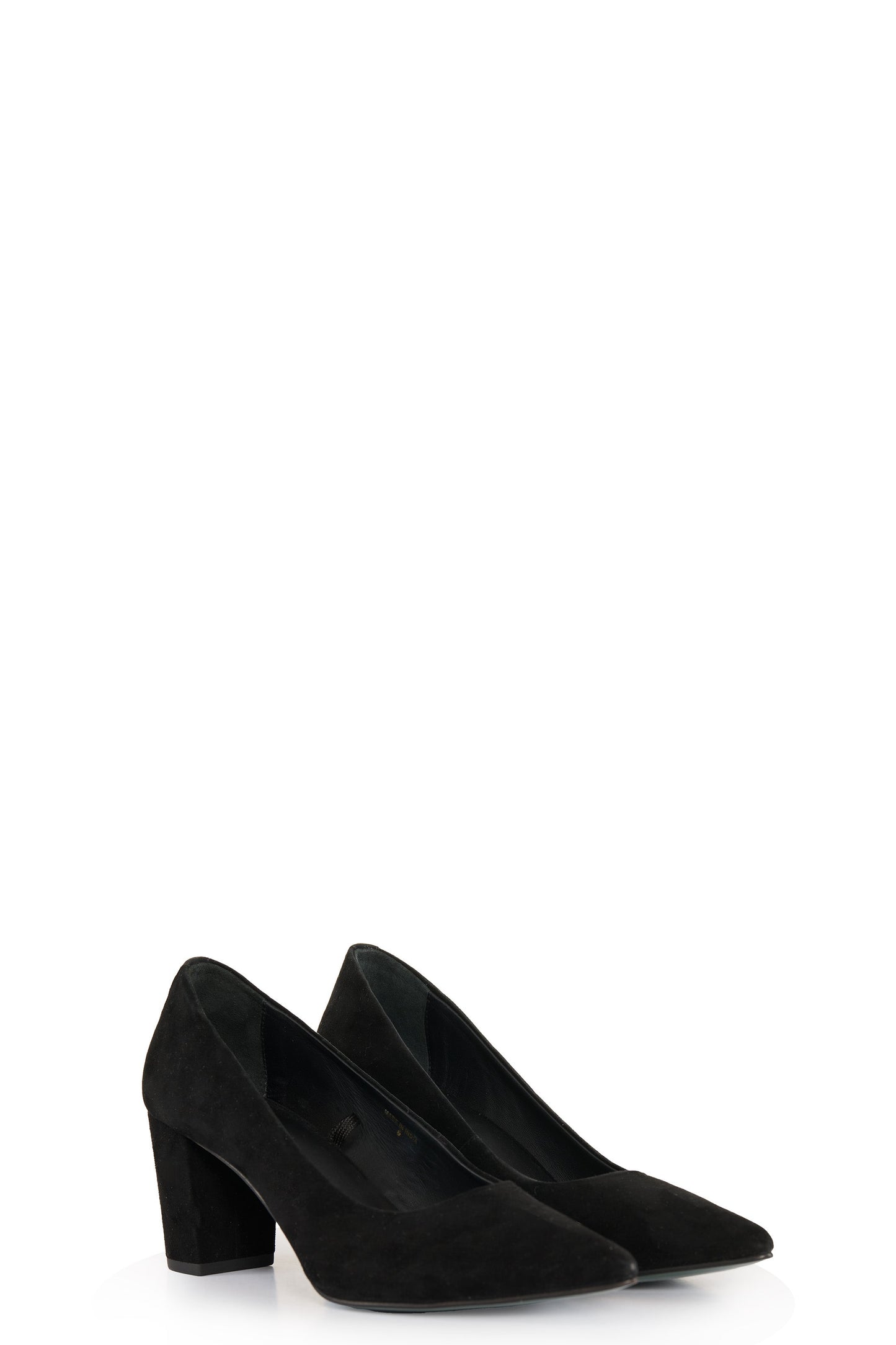 Regency Court Shoe (Black Suede)