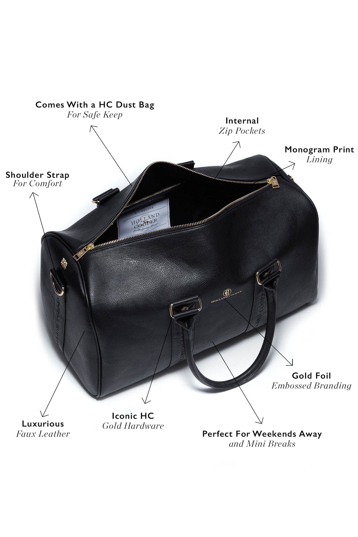 Regency Holdall (Black)