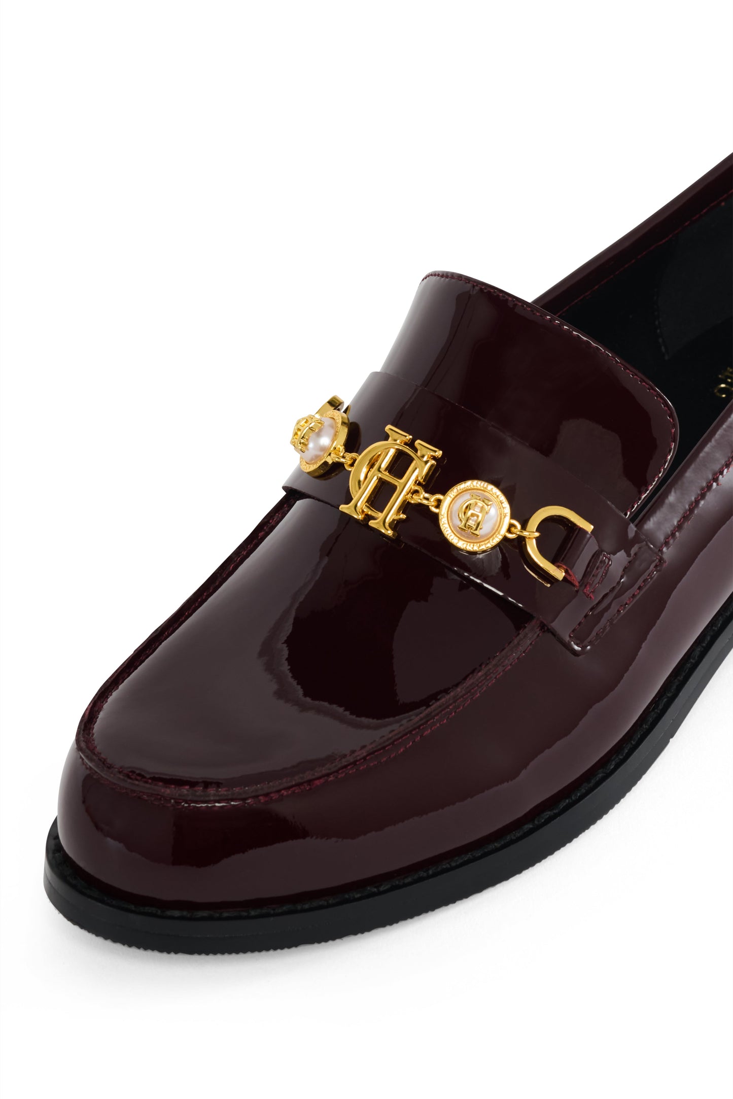 Regency Pearl Loafer (Oxblood Patent)