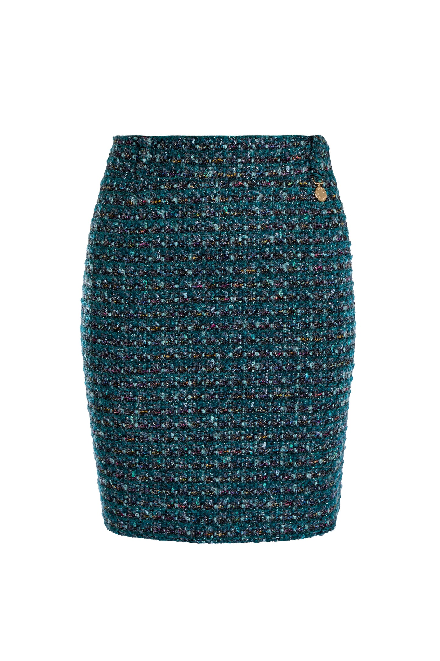 Regency Skirt (Emerald Boucle)